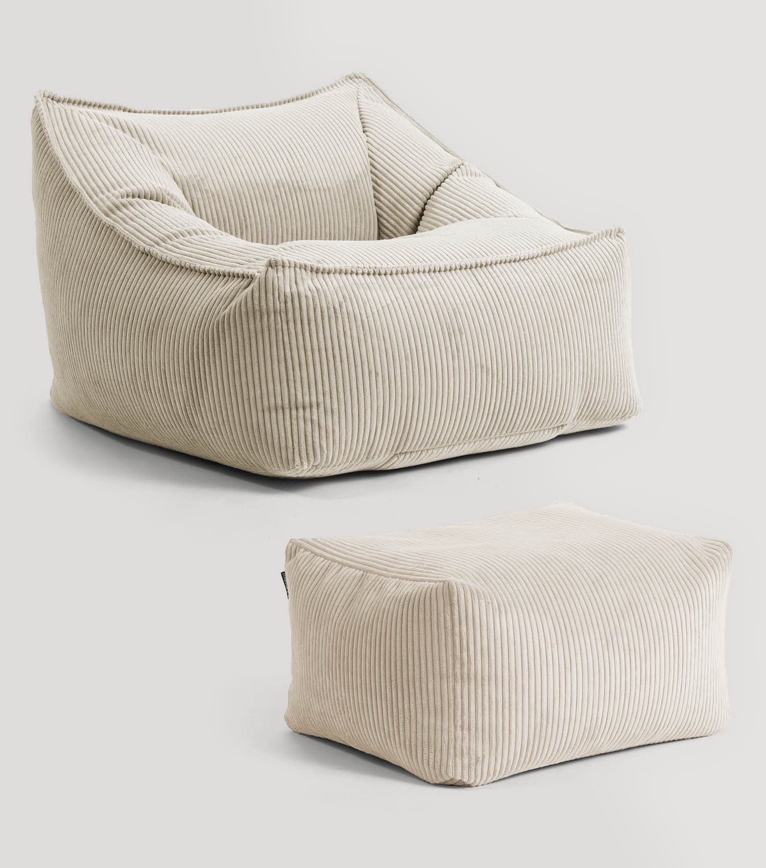 Cord Sessel Lesesessel XXL Sitzsack Sitzsack Cord Bean Bag Armlehnen