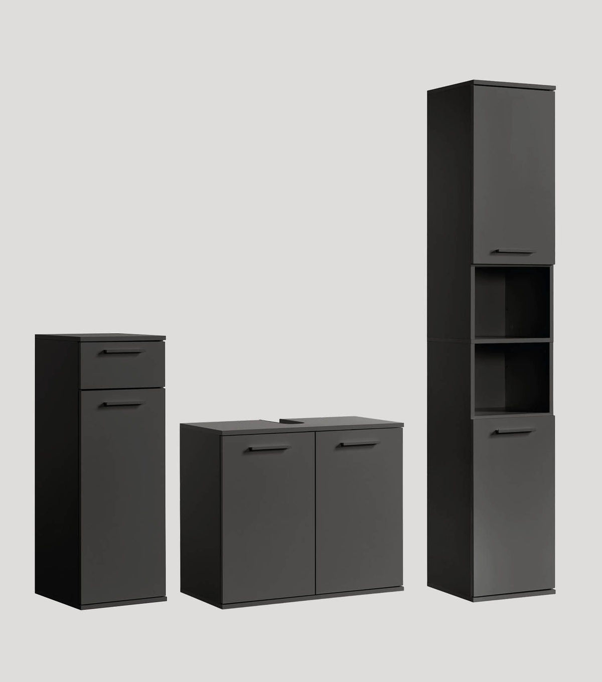 Badmöbel Set Badschrank Set Badschränke Badezimmerschränke Schrank Set#sku_BS6.2-ant