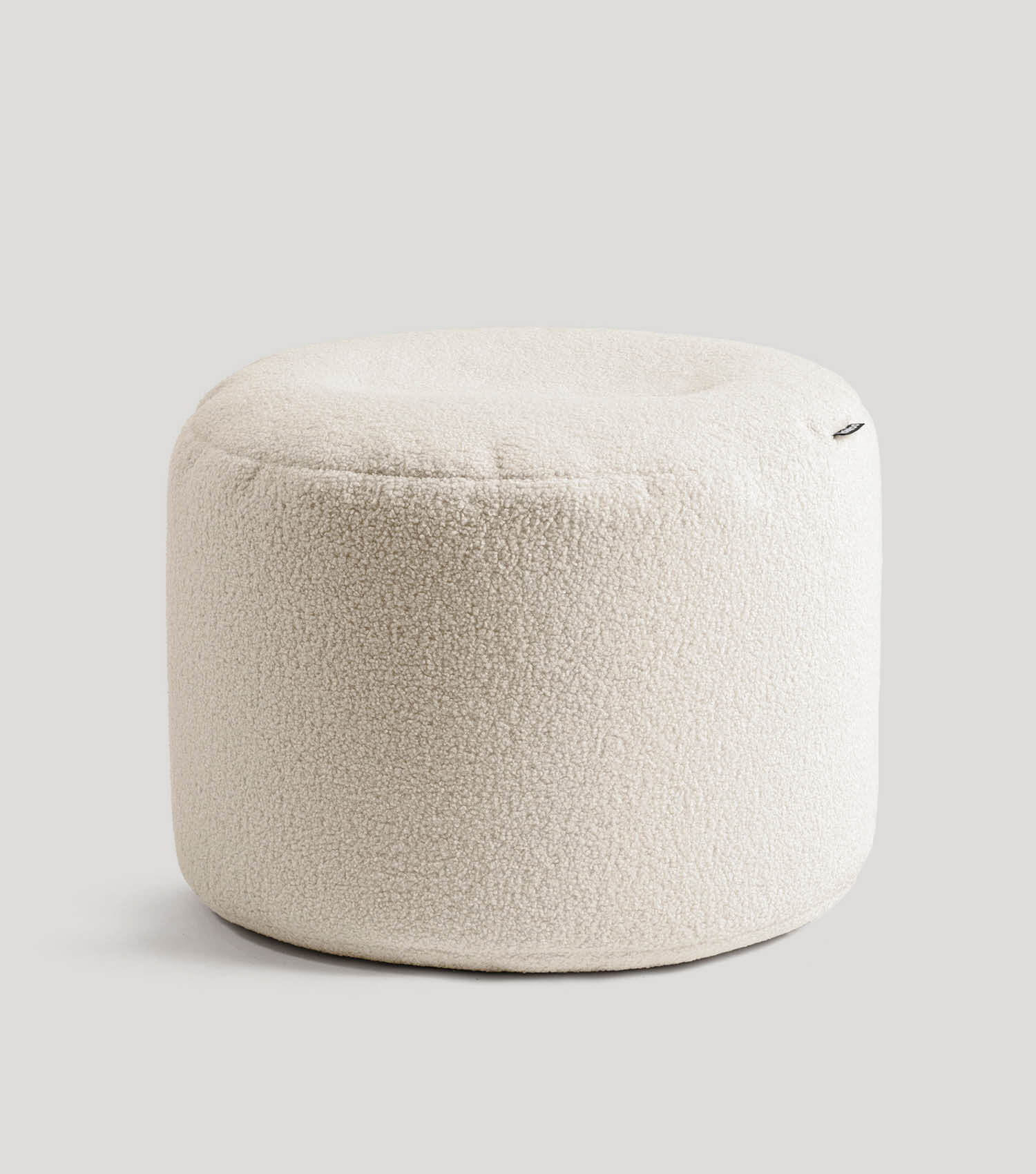 mokebo® 'Mochi' Bouclé Pouf Sitzhocker Fußhocker Beistelltisch