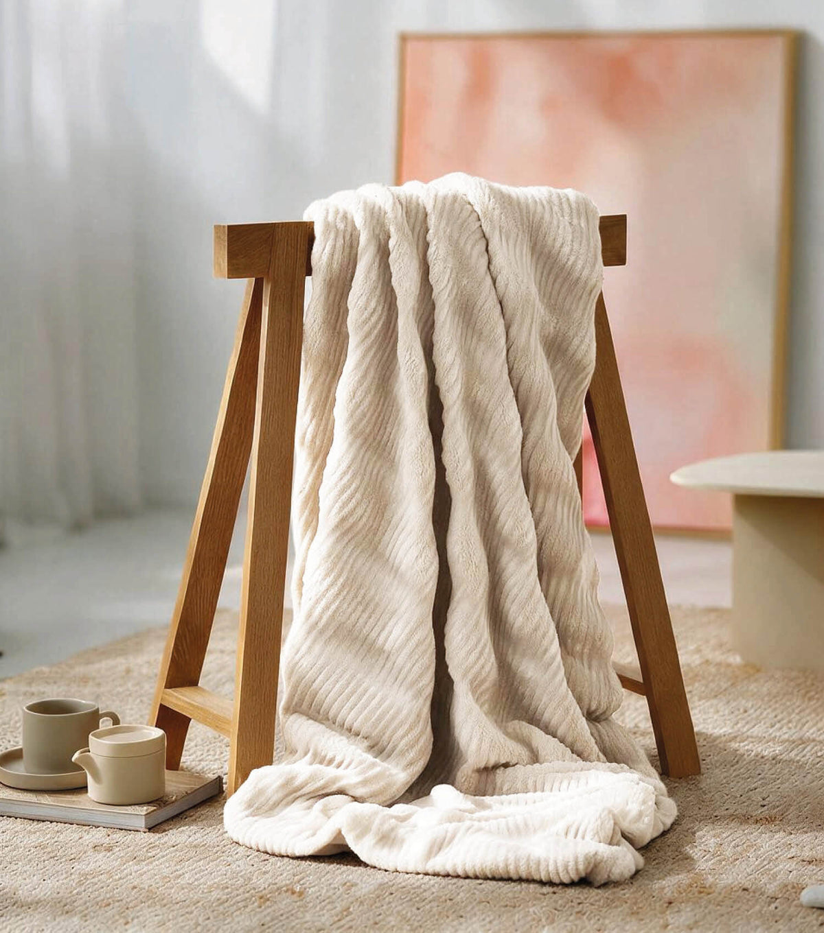 Faux fur throw sofa throw fleece throw cosy throw bedspread