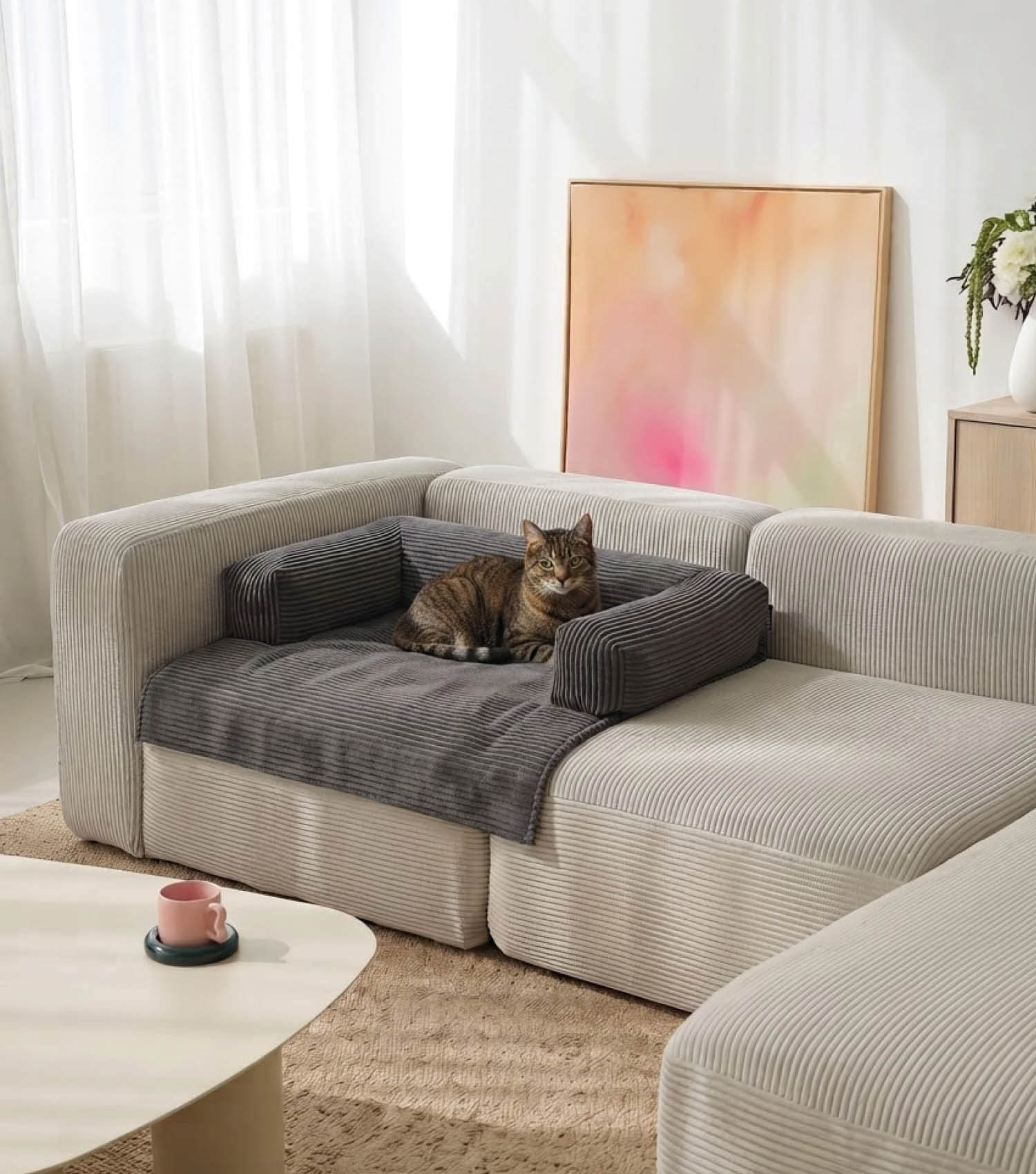 Hundebett Katzenbett Hundedecke Hundekissen Hundekorb Sofadecke Haustierdecke