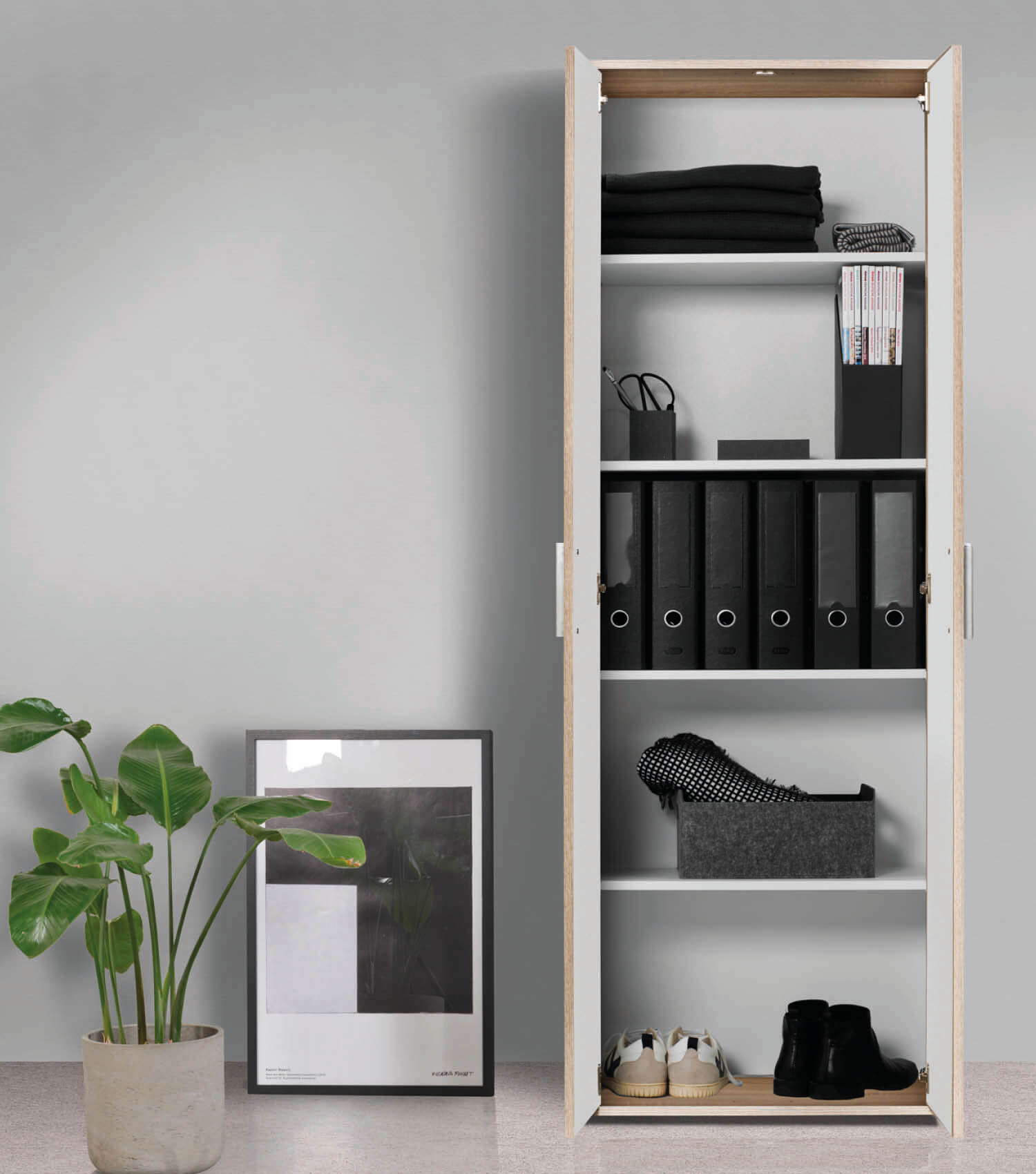 Mehrzweckschrank Aktenschrank Schuhschrank Allzweckschrank Flurschrank