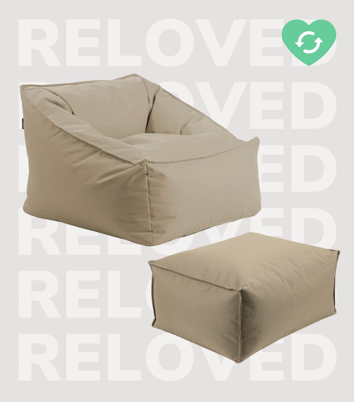 Sitzsack Bodenkissen Relaxliege Bean Bag Liege Sitzbag Sitzkissen