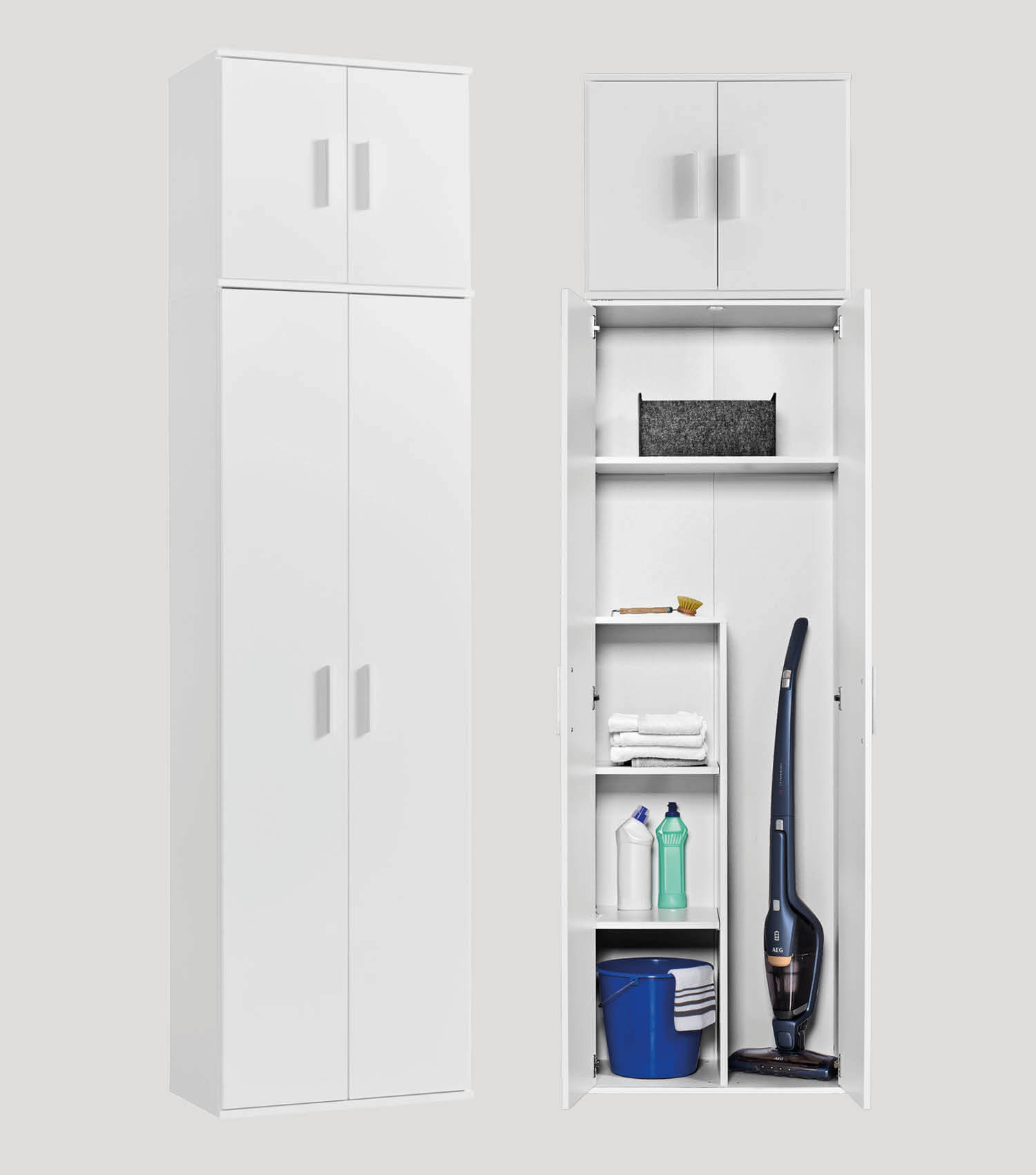 Mehrzweckschrank Hochschrank Schuhschrank Allzweckschrank Flurschrank