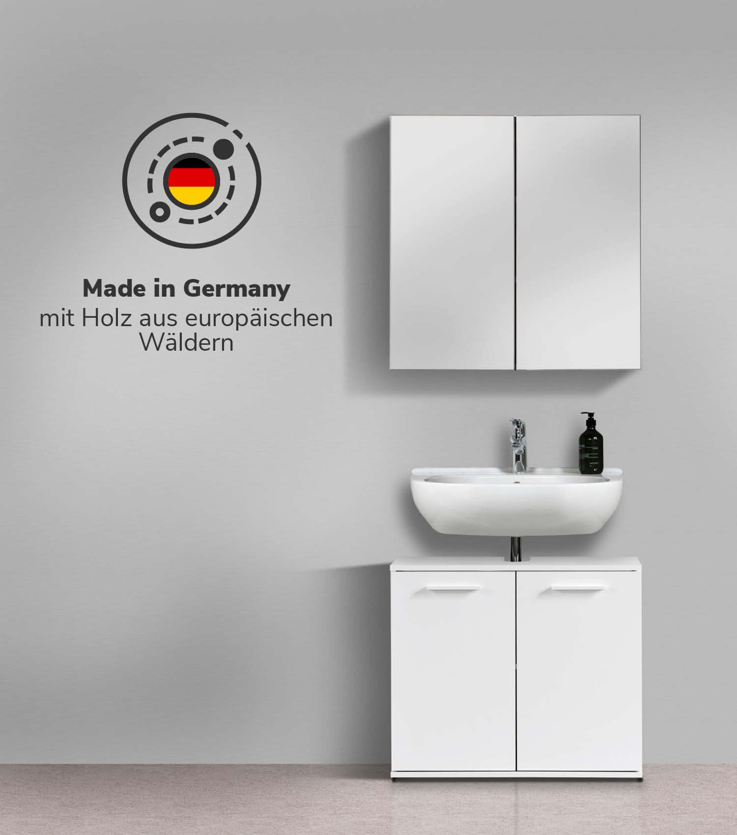 Bad-Spiegelschrank Speigelschrank Badschrank Hängeschrank Wandschrank
