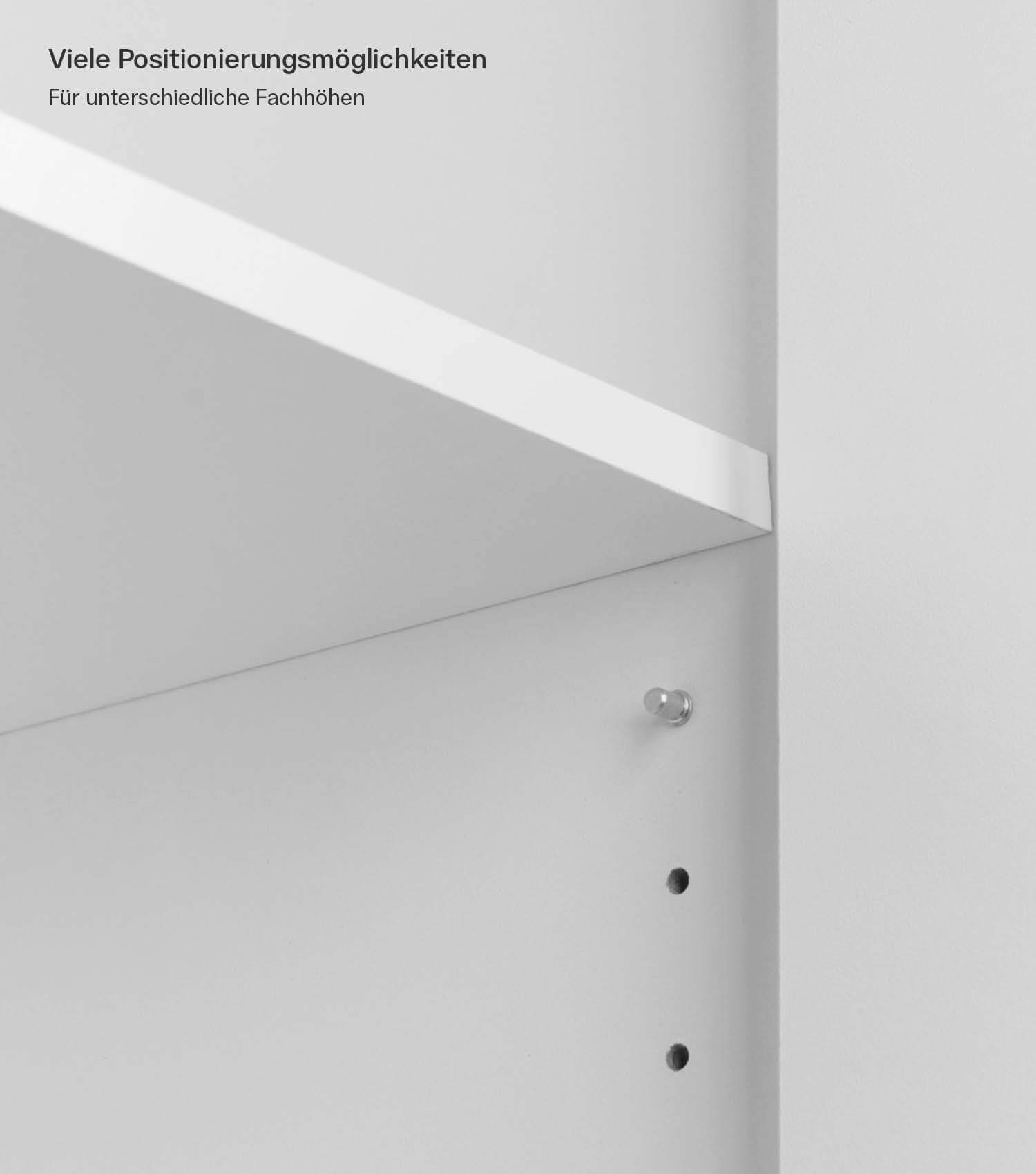 Einlegeböden Kleiderschrank Garderobenschrank Regalbretter Schrank