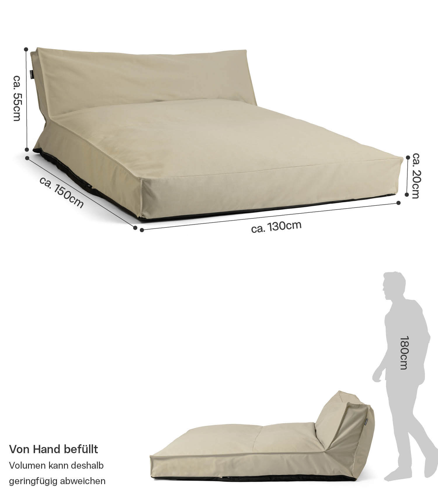 Daybed Outdoor Daybed Gartenliege oder Relaxliege