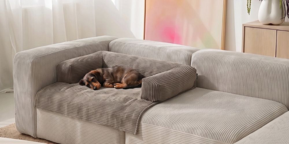Hund auf der Couch? So schützt du dein Sofa stilvoll (Inkl. Größen-Guide für Frenchie, Goldie & Dackel)