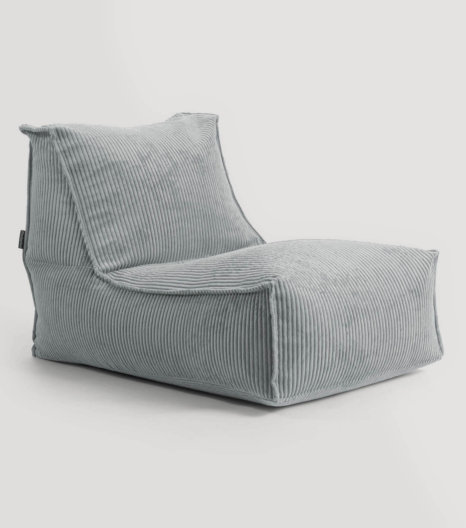 Sitzsack XXL + Pouf für Kinder & Erwachsene mit Füllung 'Der Gelassene'#sku_BB2.1Poso-003gra