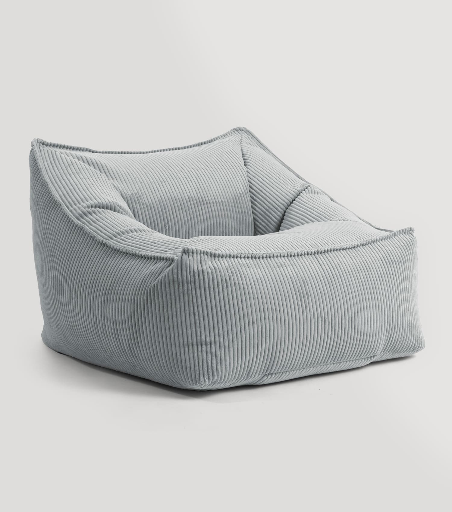 Cord Sessel Lesesessel XXL Sitzsack Sitzsack Cord Bean Bag Armlehnen#sku_BB8.1Poso-003gra