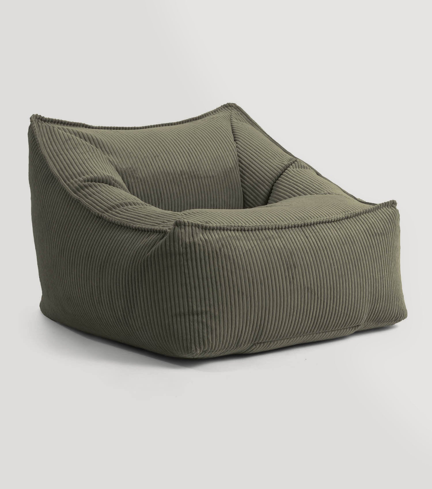 Cord Sessel Lesesessel XXL Sitzsack Sitzsack Cord Bean Bag Armlehnen#sku_BB8.1Poso-046oliv
