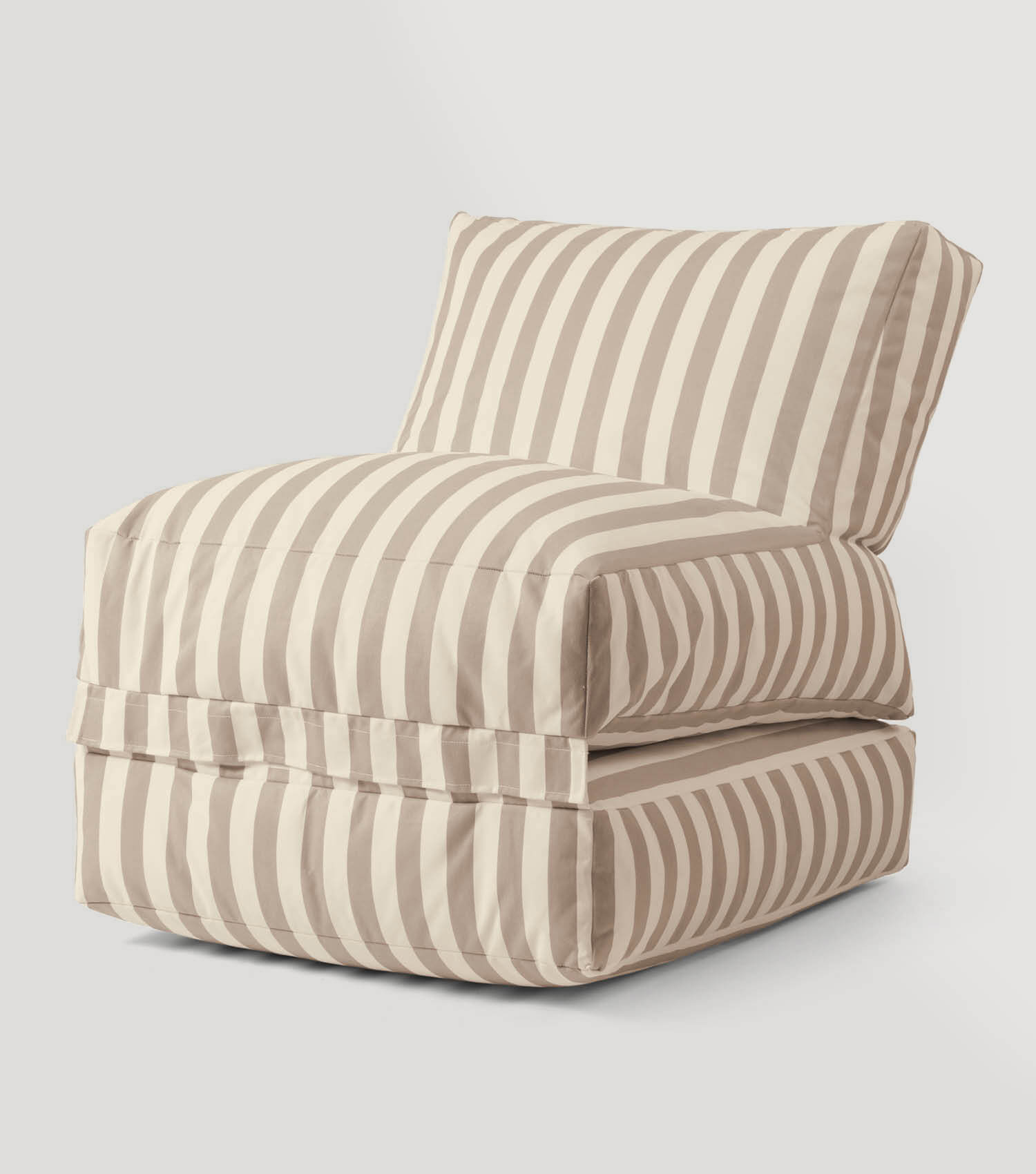 Sitzsack Bodenkissen Relaxliege Bean Bag Liege Sitzbag Sitzkissen#sku_BB9Talea-080nat-strp