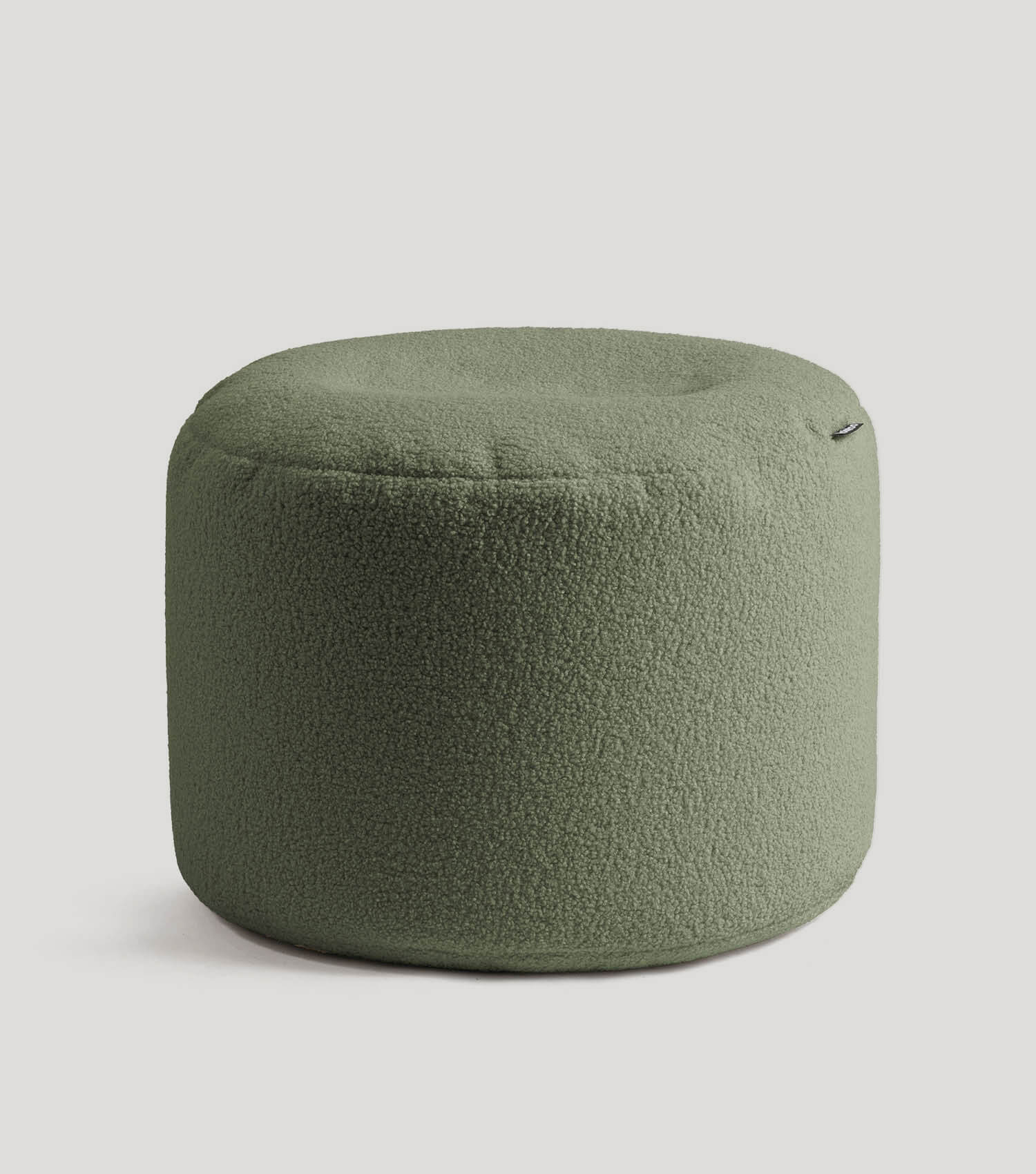 mokebo® 'Mochi' Bouclé Pouf Sitzhocker Fußhocker Beistelltisch