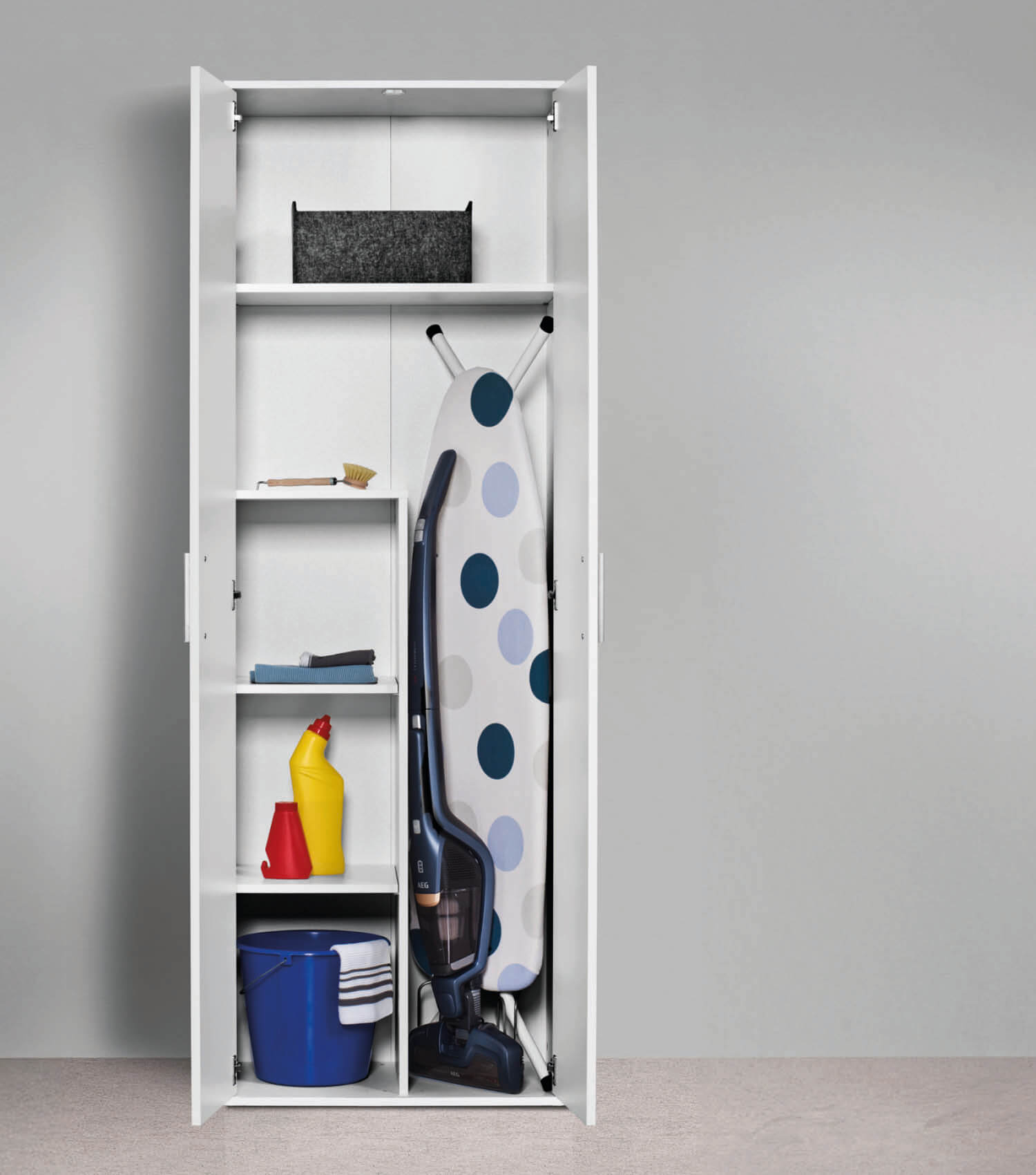 Besenschrank schmal Putzschrank Schrank Allzweckschrank Flurschrank Küchenschrank