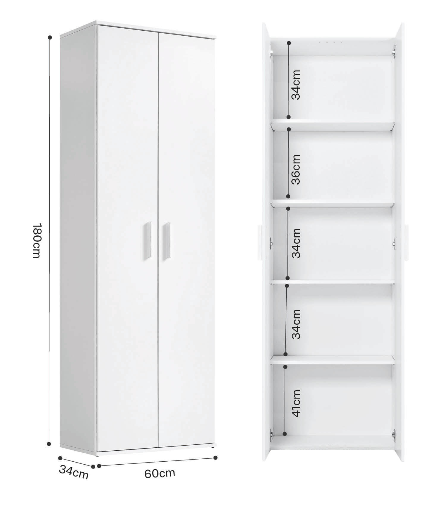 Mehrzweckschrank Aktenschrank Schuhschrank Allzweckschrank Flurschrank