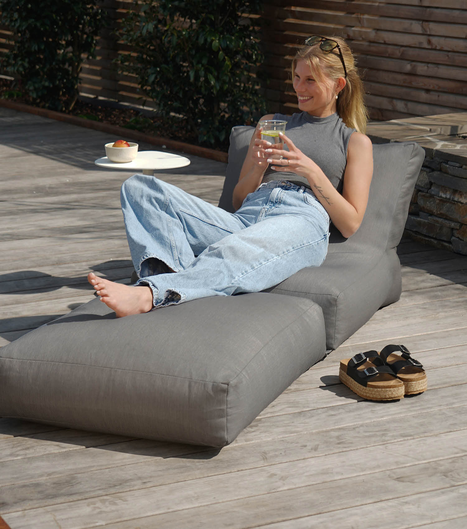 Sitzsack Bodenkissen Relaxliege Bean Bag Liege Sitzbag Sitzkissen
