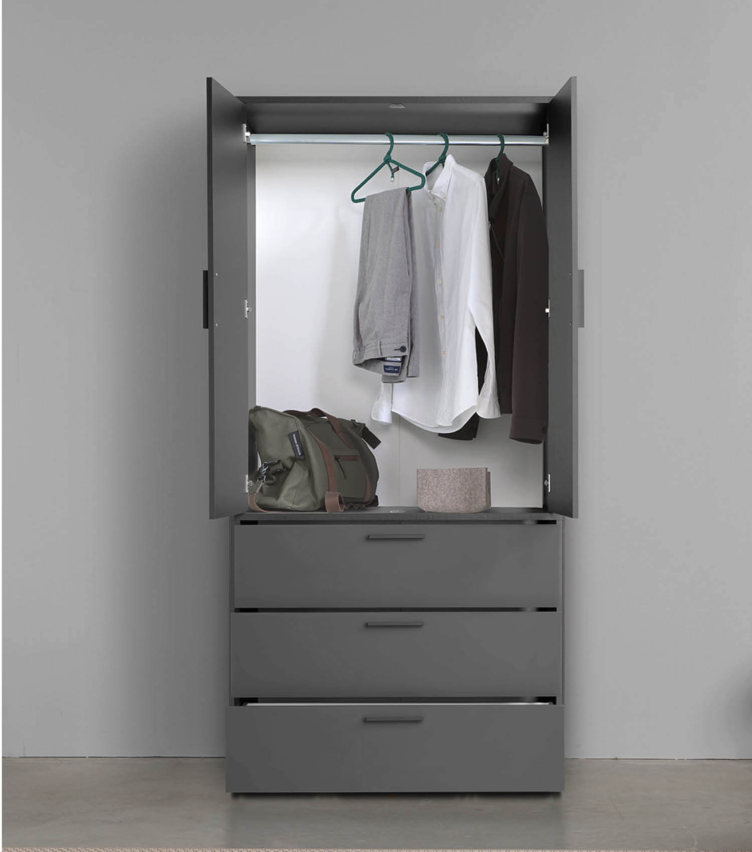 Kleiderschrank Garderobenschrank Schlafzimmerschrank Flurschrank