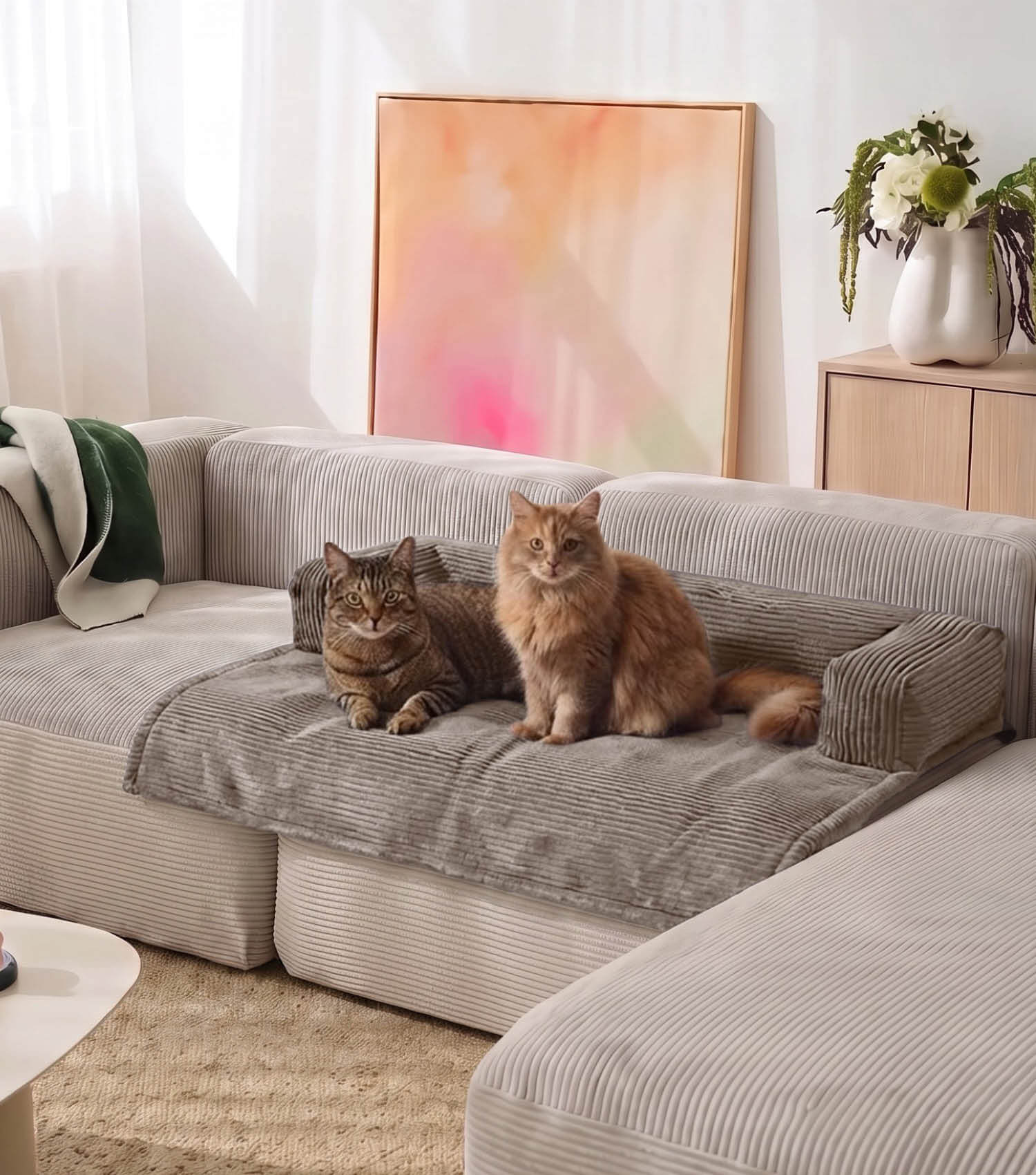 Hundebett Katzenbett Hundedecke Hundekissen Hundekorb Sofadecke Haustierdecke
