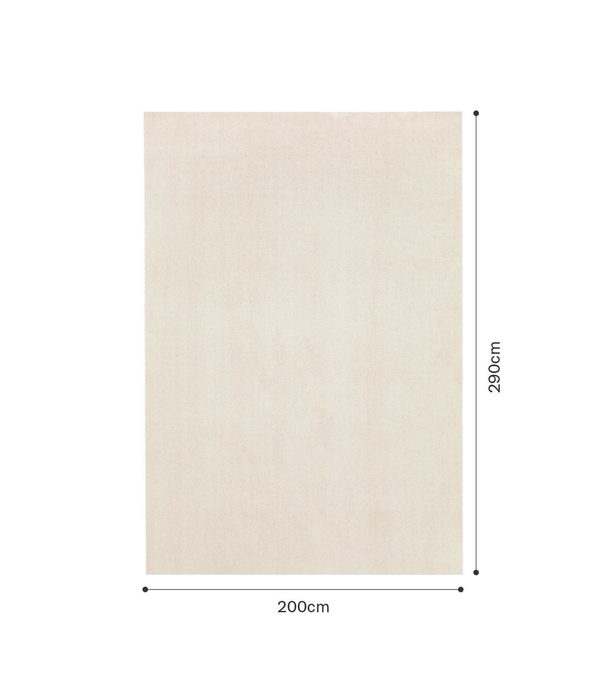 Waschbarer Indoor Teppich 'Barefoot' Teppich Wohnzimmer Moderner Teppich