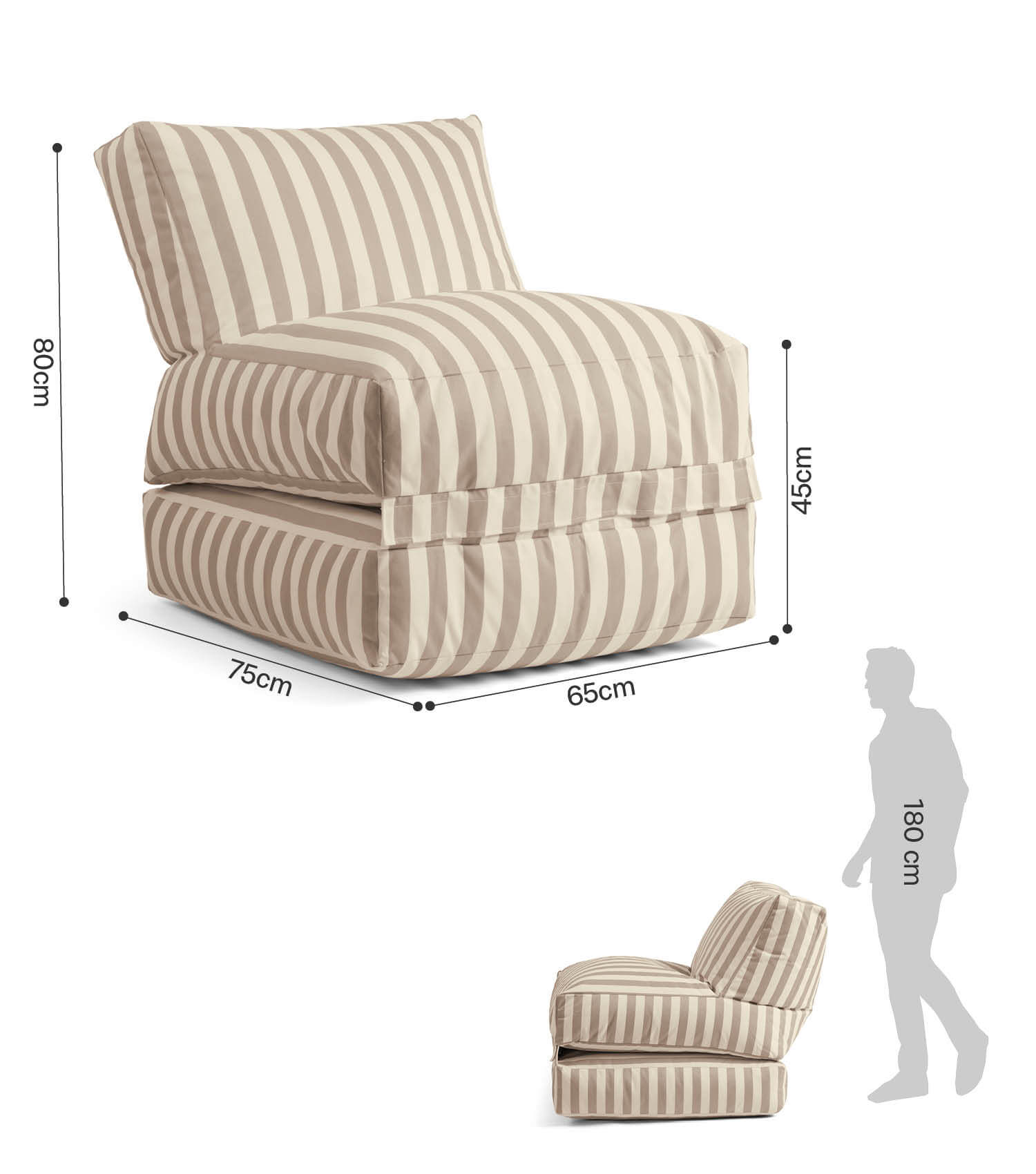 Sitzsack Bodenkissen Relaxliege Bean Bag Liege Sitzbag Sitzkissen