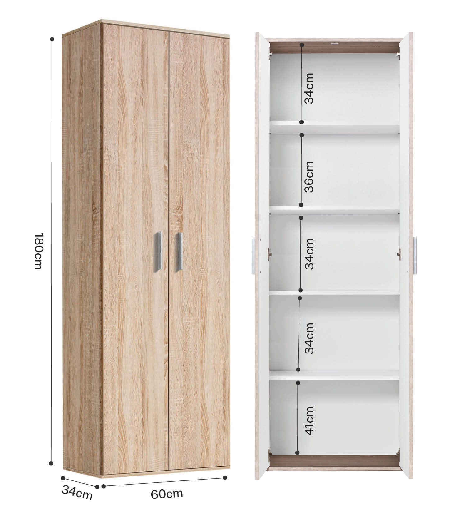 Mehrzweckschrank Aktenschrank Schuhschrank Allzweckschrank Flurschrank
