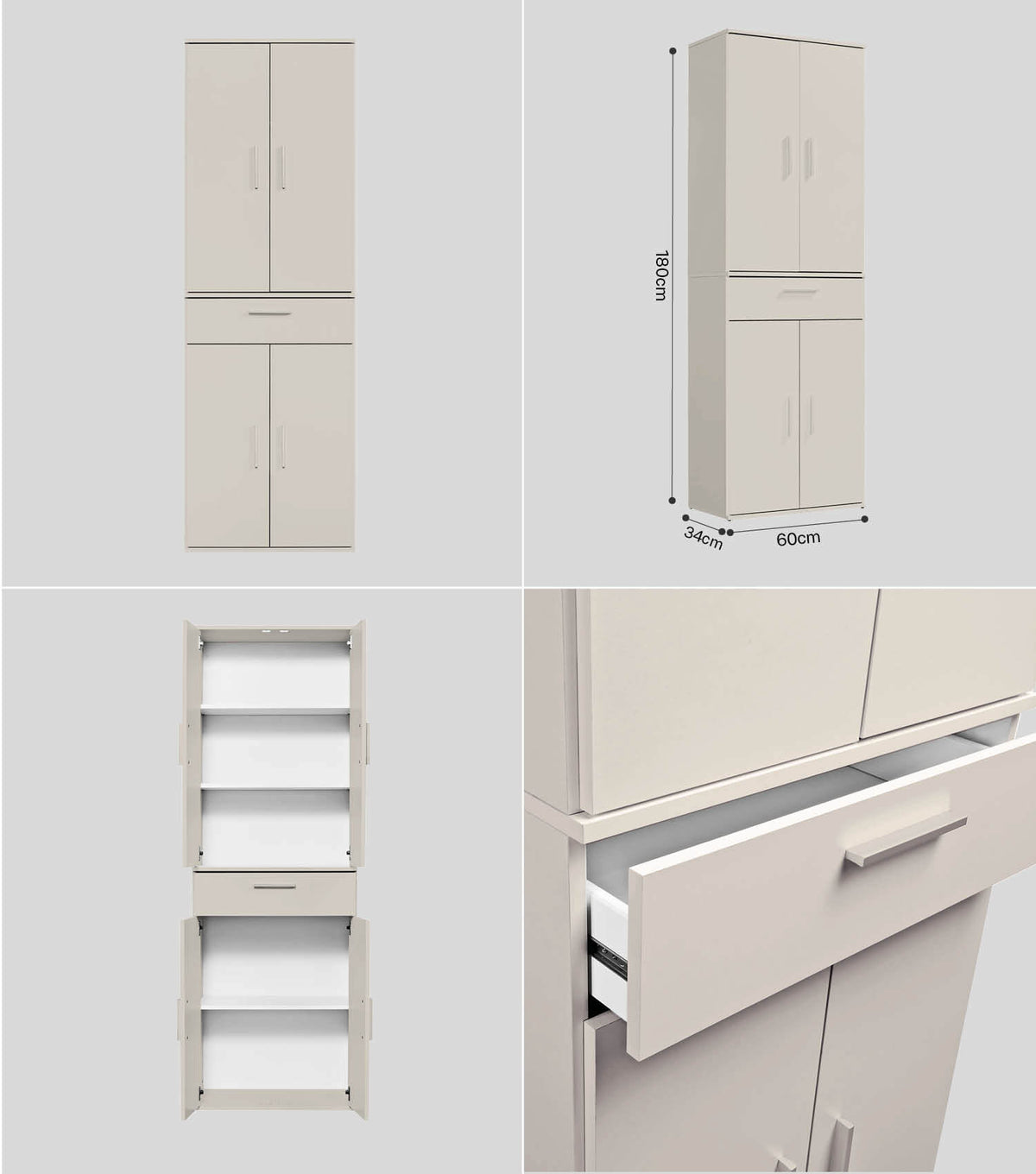 Mehrzweckschrank Set Schrankwand Büroschränke Mehrzweckschränke