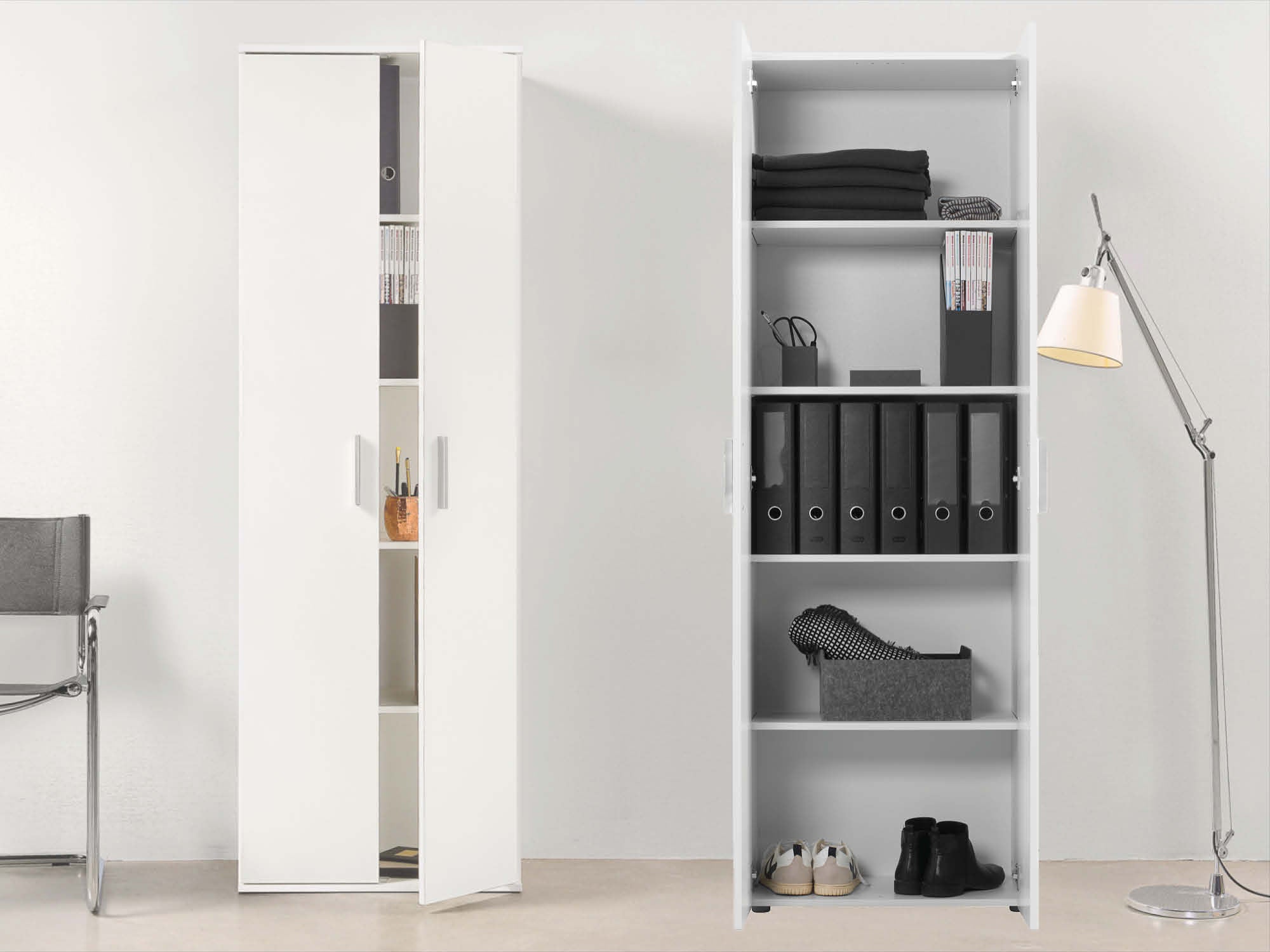 Vielseitiger Allzweckschrank zum Verstauen 