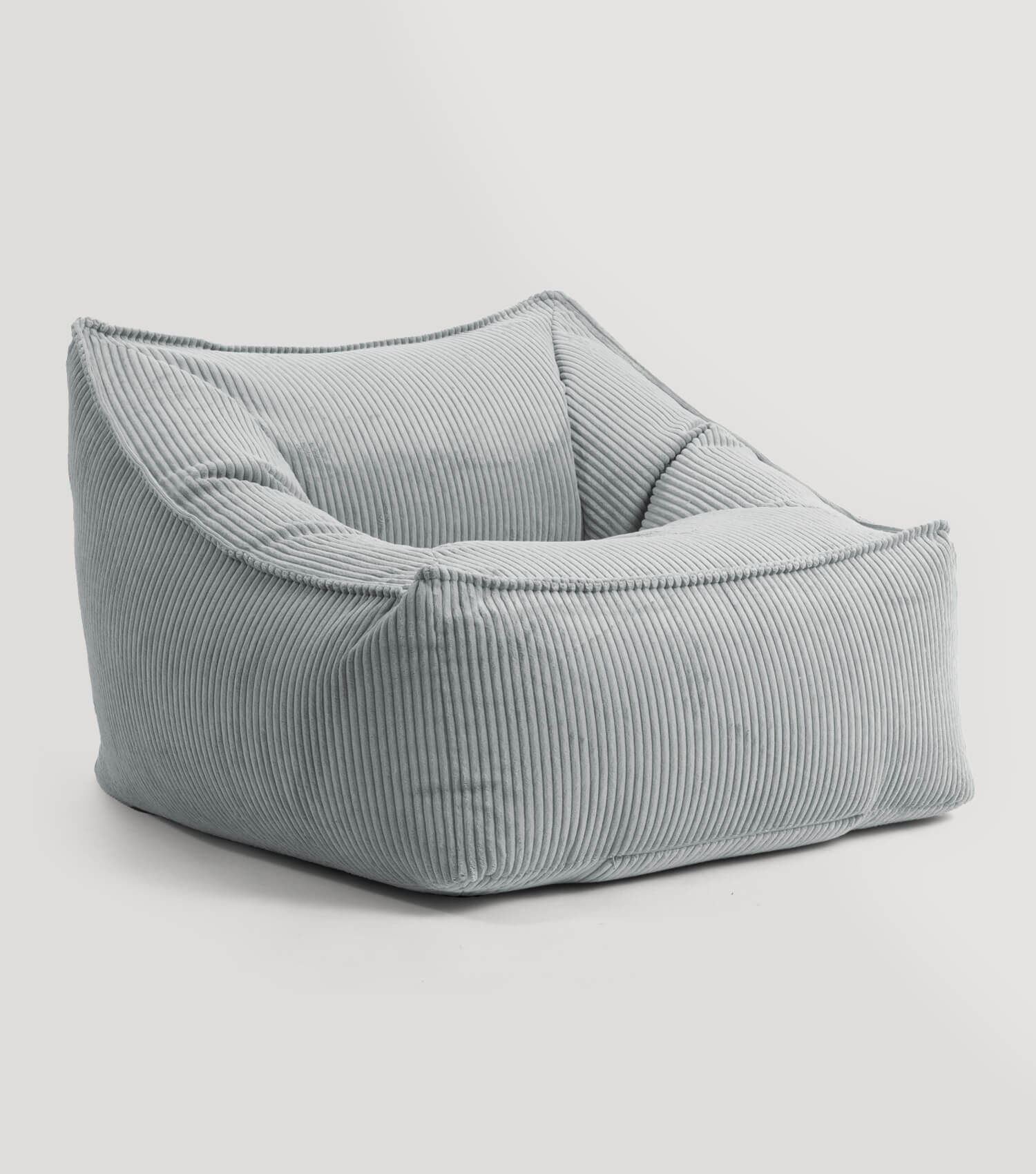Cord Sessel Lesesessel XXL Sitzsack Sitzsack Cord Bean Bag Armlehnen#sku_BB8.1Poso-003gra