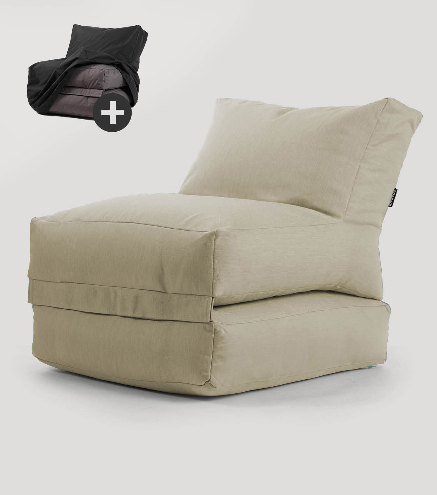 Sitzsack Bodenkissen Relaxliege Bean Bag Liege Sitzbag Sitzkissen#sku_BB9Talea-076san+SH1