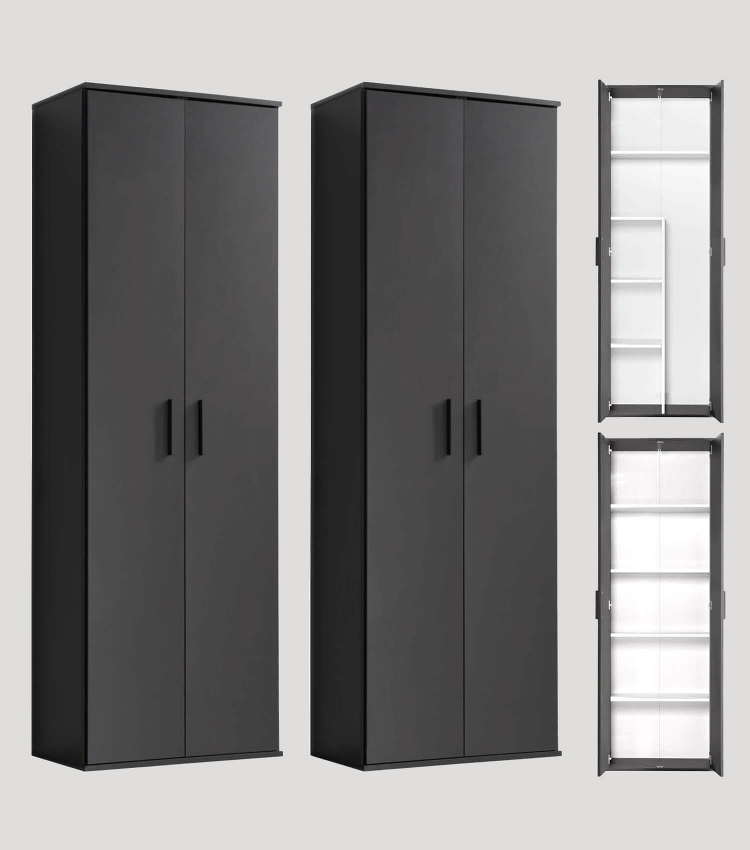 Mehrzweckschrank Set Schrankwand Büroschränke Mehrzweckschränke