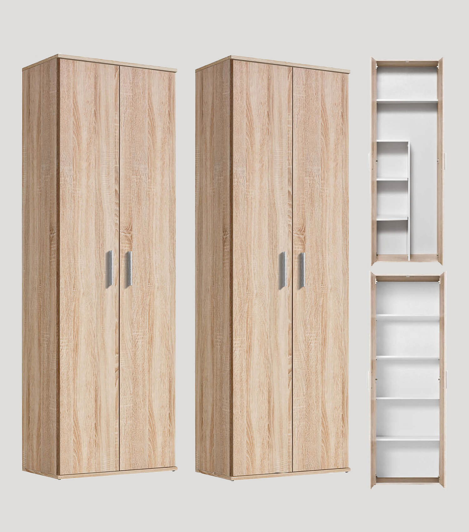 Mehrzweckschrank Set Schrankwand Büroschränke Mehrzweckschränke