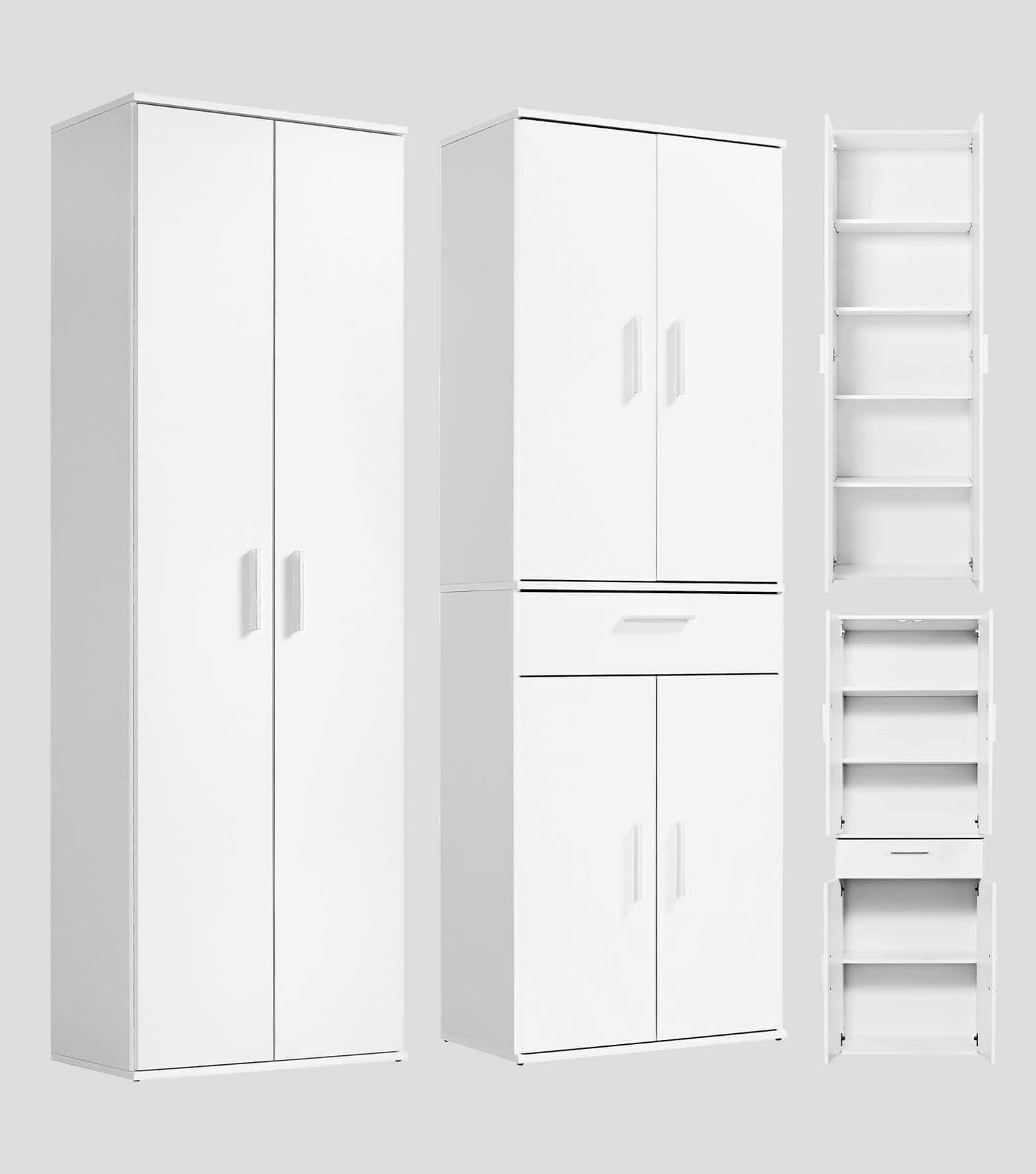 Mehrzweckschrank Set Schrankwand Büroschränke Mehrzweckschränke#sku_MS4.1ms+1.3solo-w-set