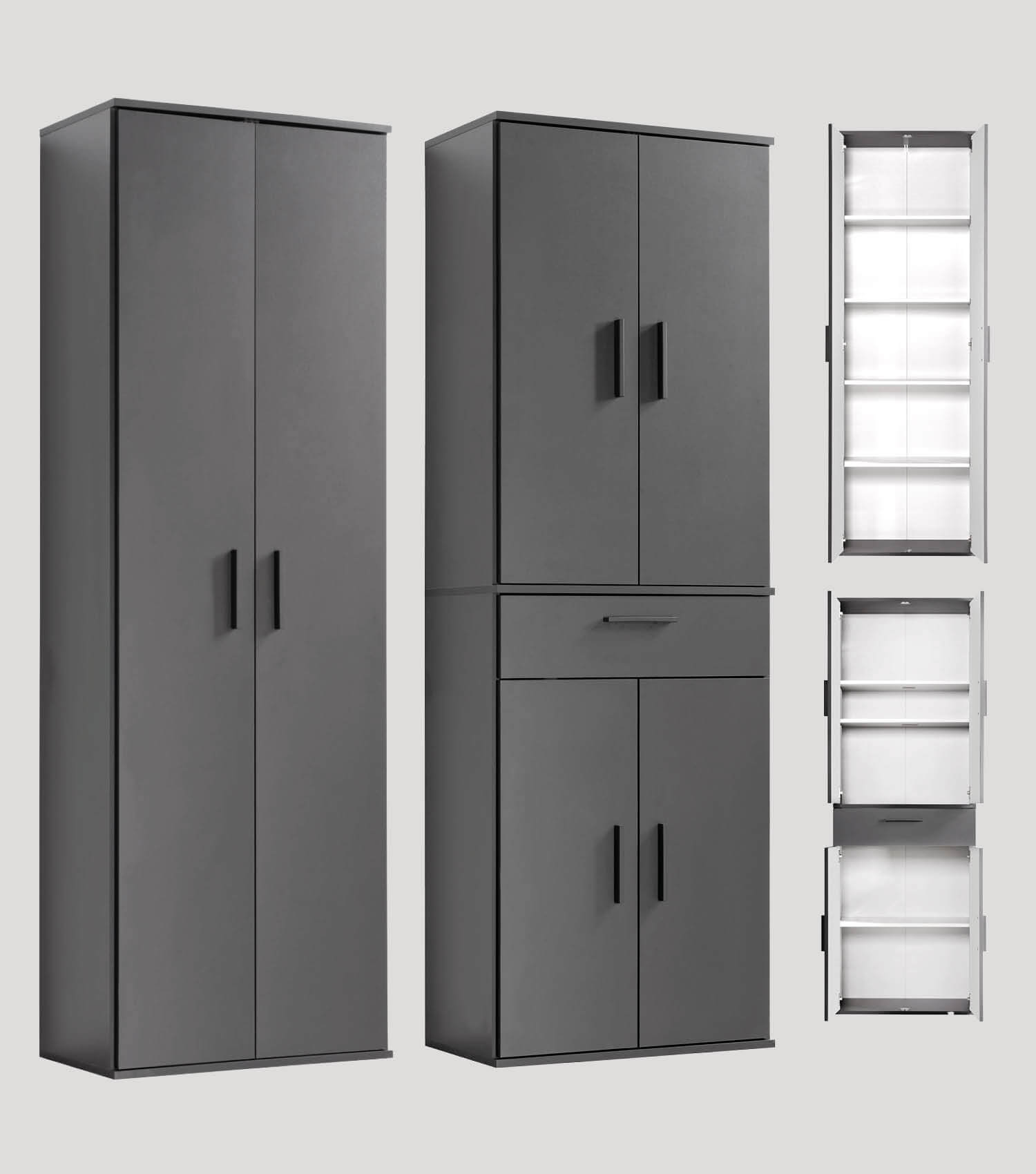 Mehrzweckschrank Set Schrankwand Büroschränke Mehrzweckschränke