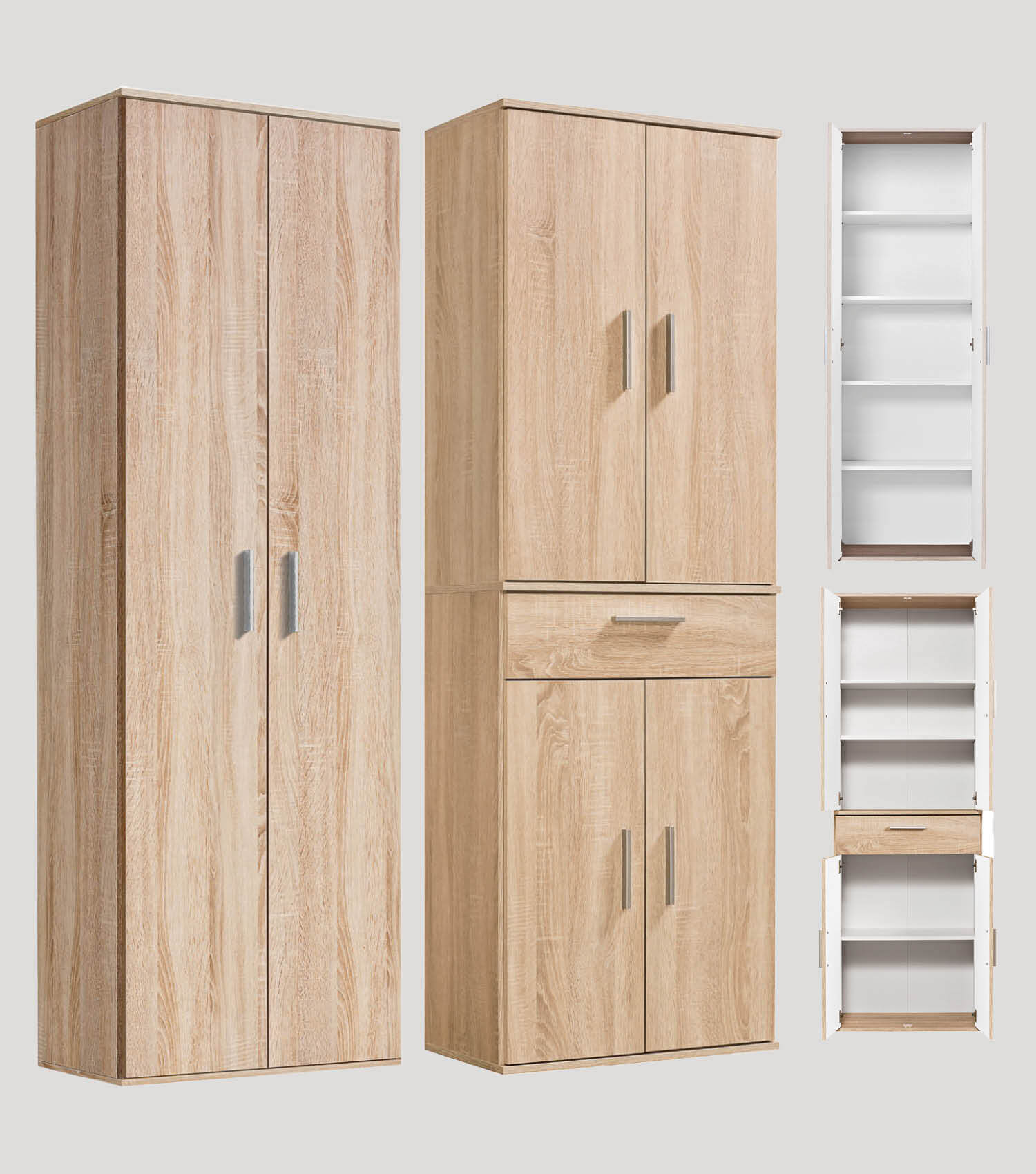 Mehrzweckschrank Set Schrankwand Büroschränke Mehrzweckschränke