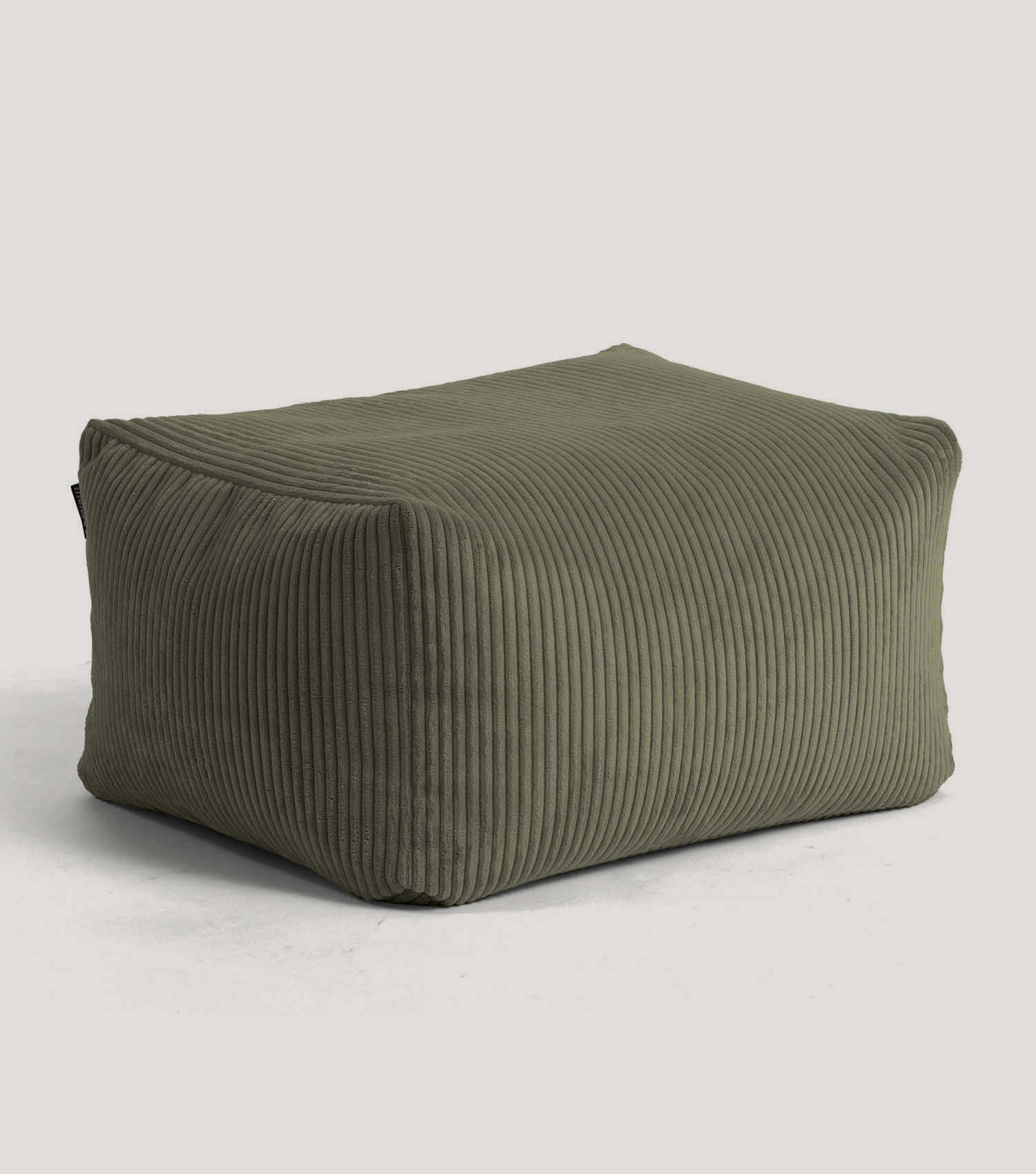 Indoor Pouf Hocker Sitzkissen Bodenkissen 'Der Ruhestifter' Fußhocker eckig#sku_PF2poso-046oliv
