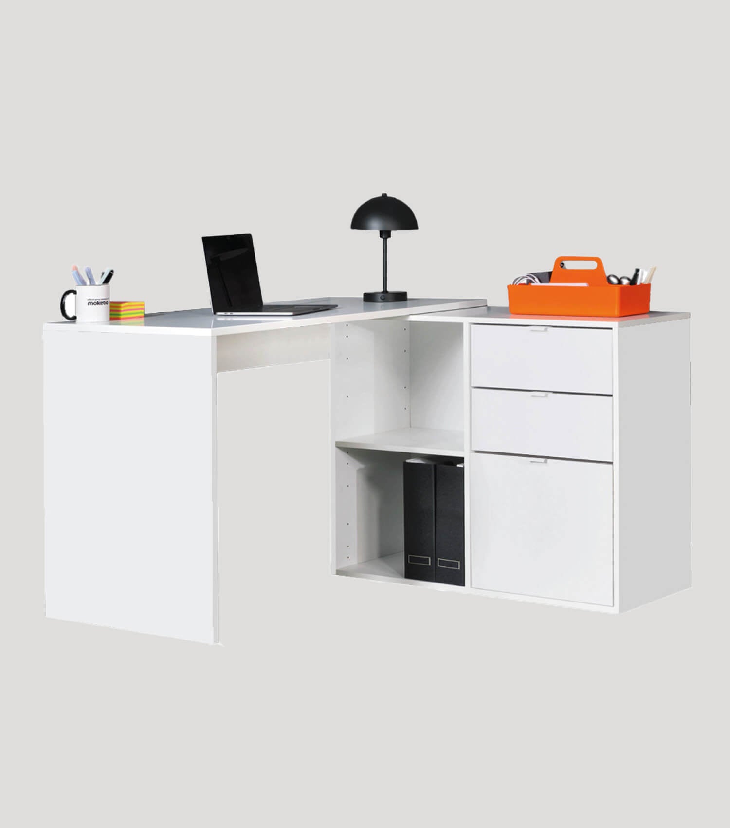 Schreibtisch Eckschreibtisch Computertisch Kinderschreibtisch PC Tisch#sku_ST2.1_AR2.1ST-perlw