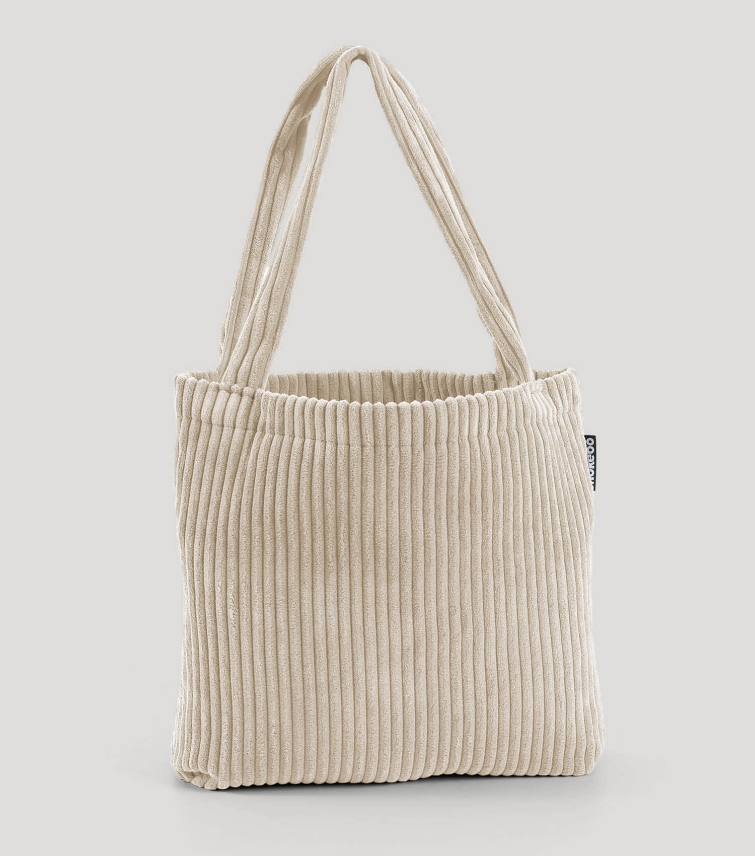 Tasche Cord Shopper Tote Bag Umhängetasche Einkaufstasche Beutel#sku_TT1Poso-080nat