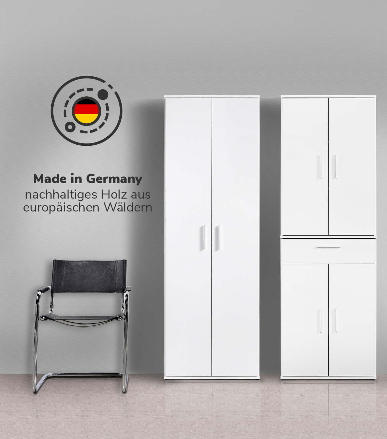 Mehrzweckschrank Set Schrankwand Büroschränke Mehrzweckschränke