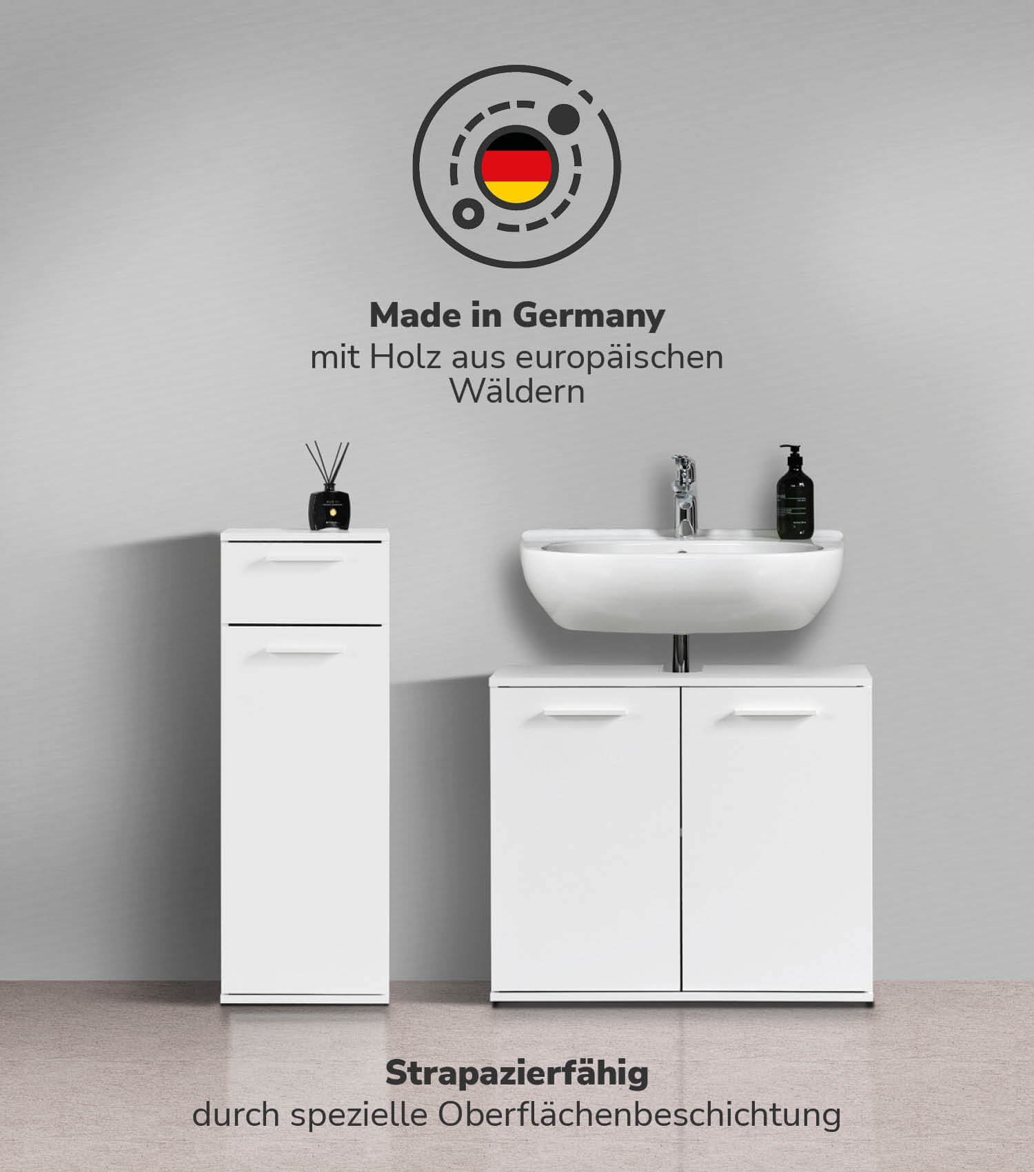 Badmöbel Set Badschrank Set Badschränke Badezimmerschränke Schrank Set