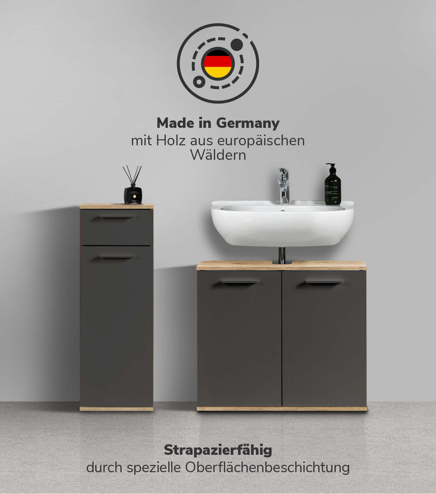Badmöbel Set Badschrank Set Badschränke Badezimmerschränke Schrank Set