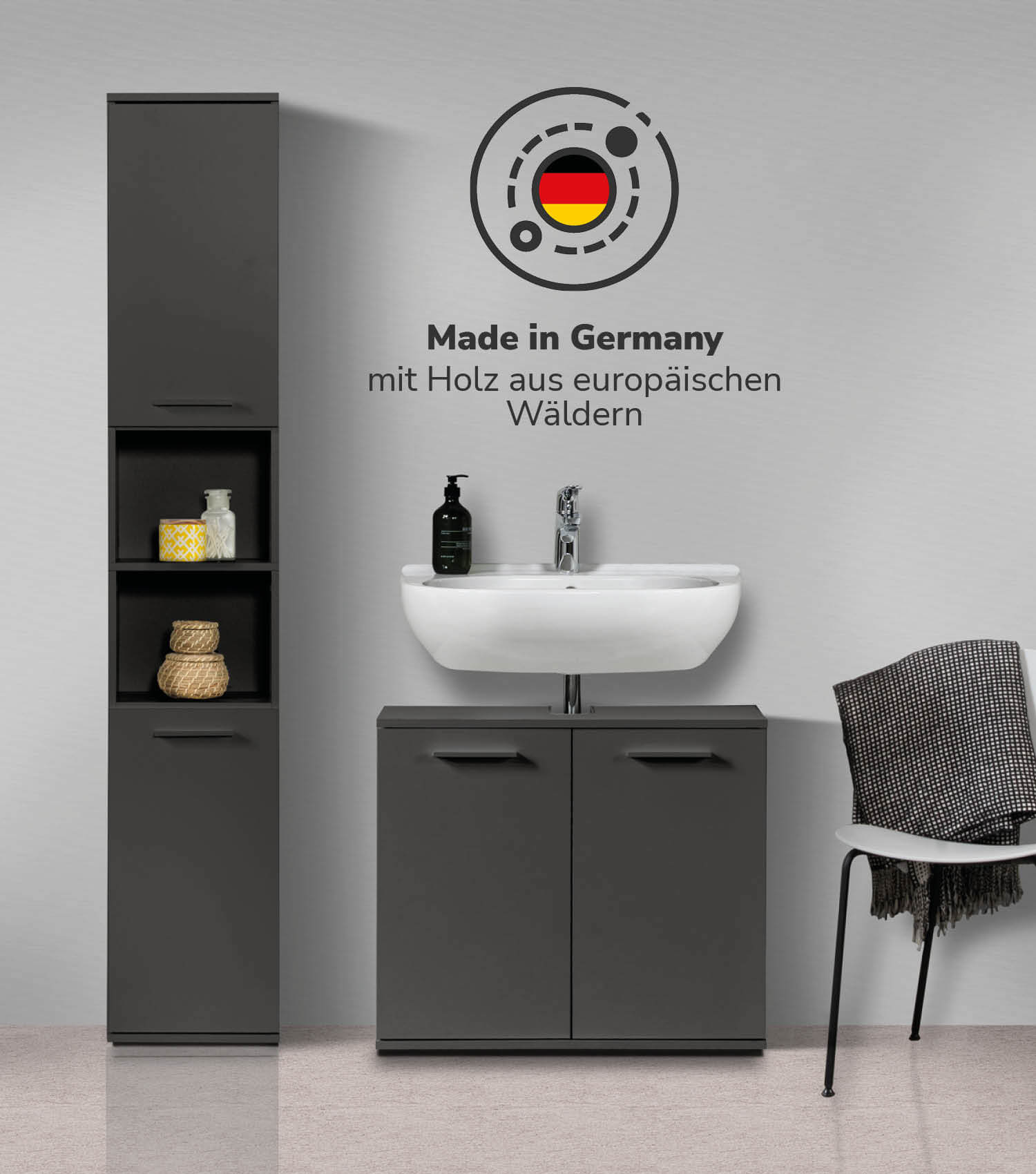 Badmöbel Set Badschrank Set Badschränke Badezimmerschränke Schrank Set
