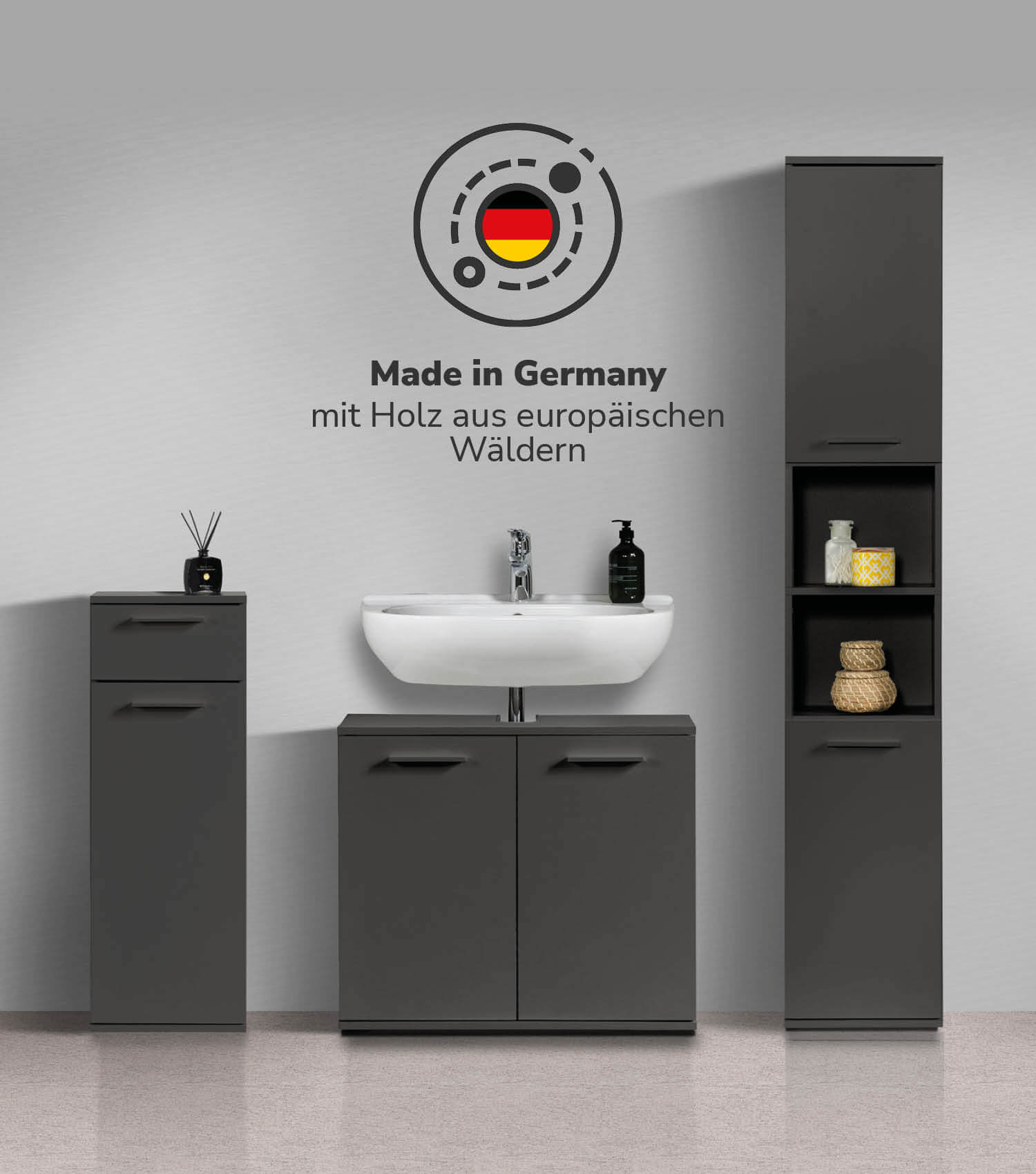 Badmöbel Set Badschrank Set Badschränke Badezimmerschränke Schrank Set