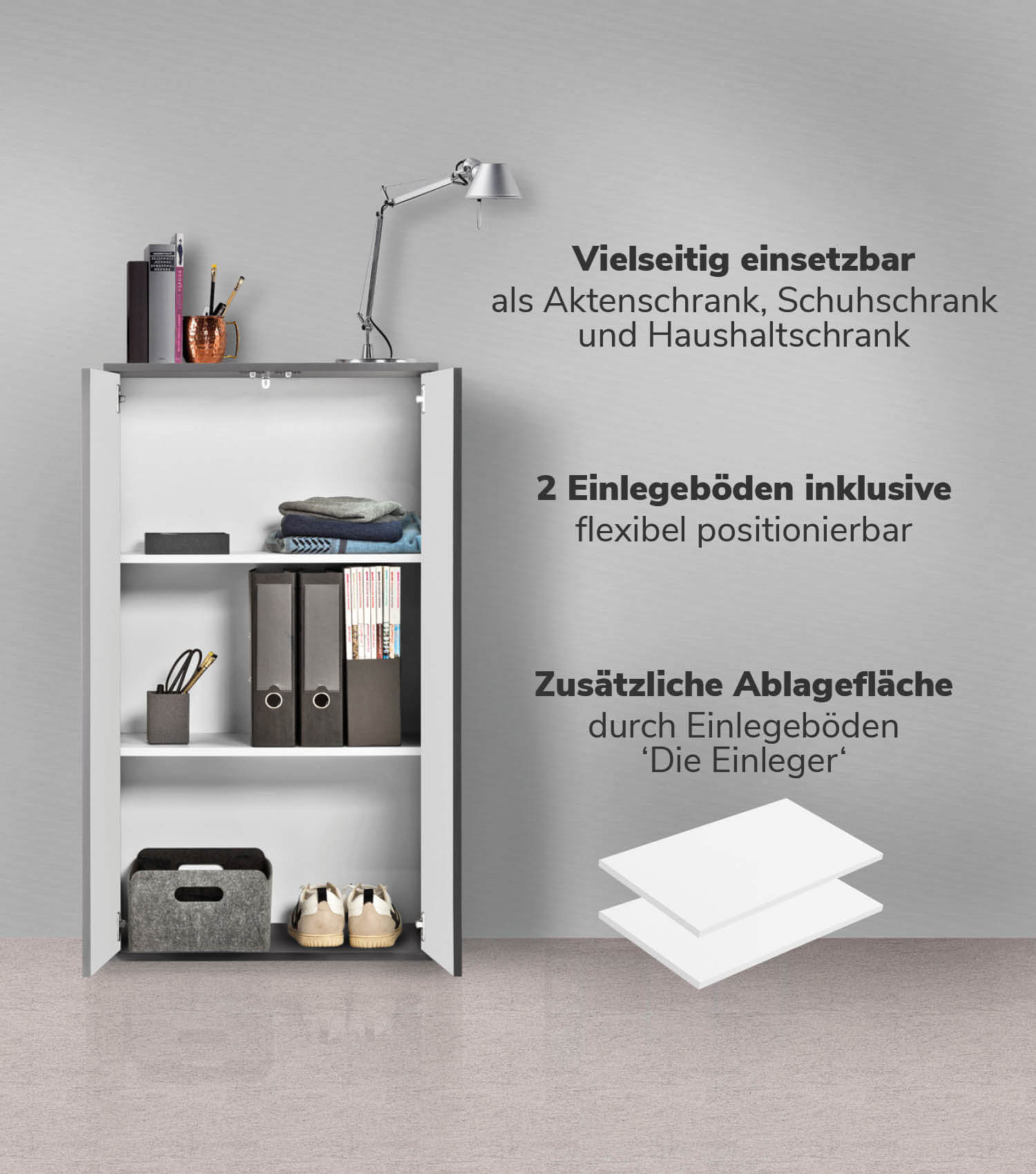 Mehrzweckschrank Set Schrankwand Büroschränke Mehrzweckschränke