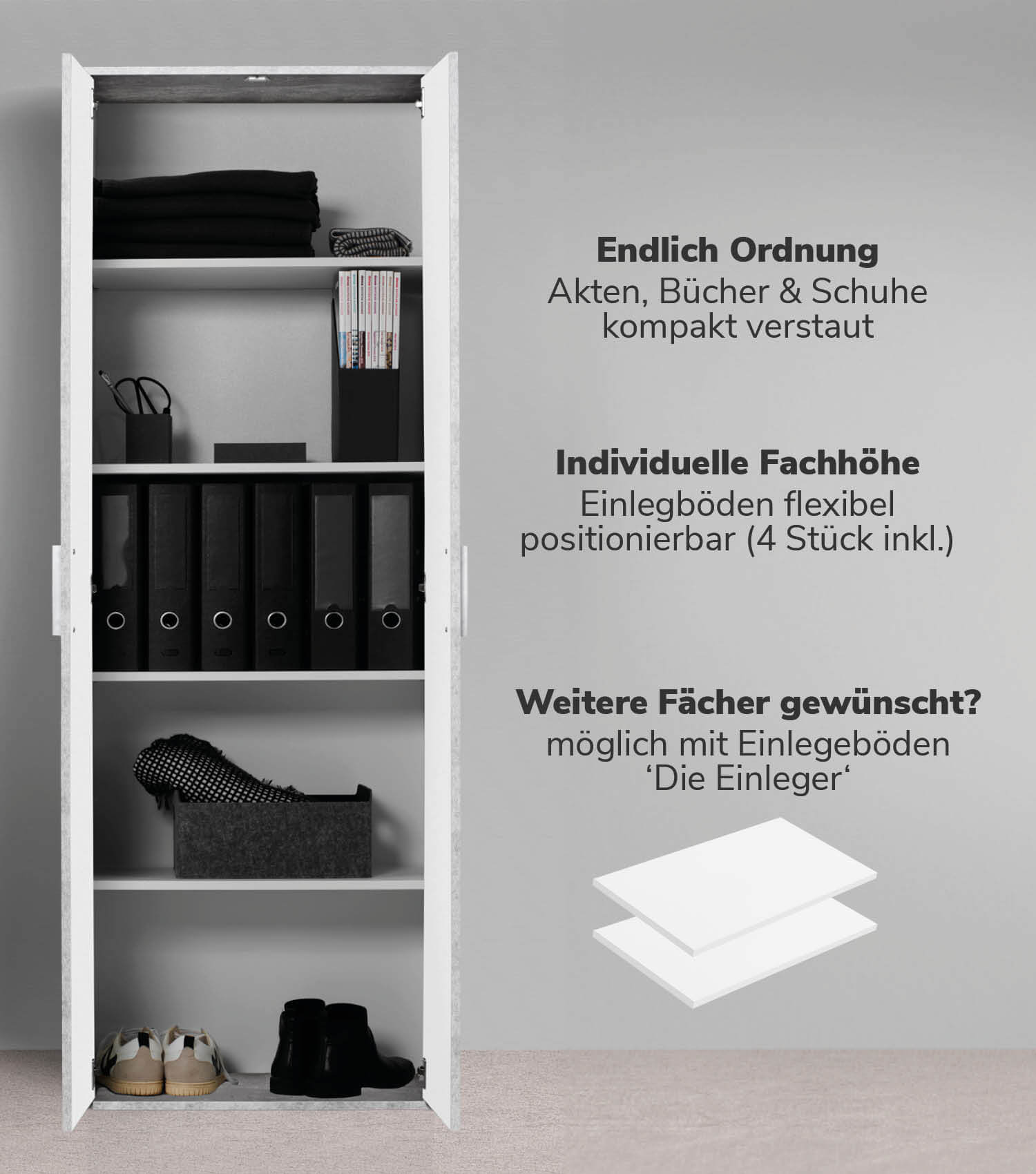 Mehrzweckschrank Set Schrankwand Büroschränke Mehrzweckschränke