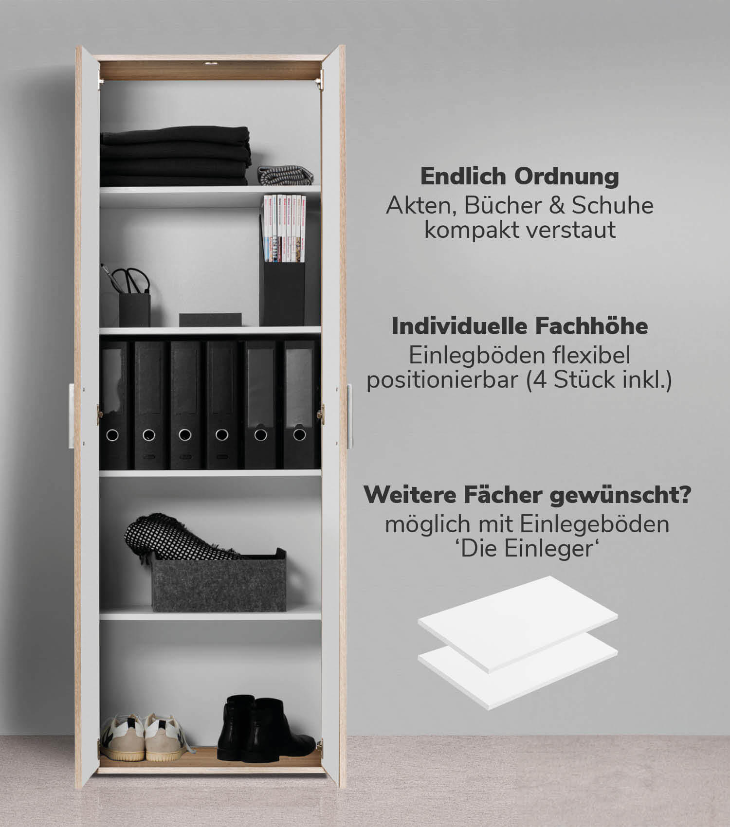 Mehrzweckschrank Set Schrankwand Büroschränke Mehrzweckschränke