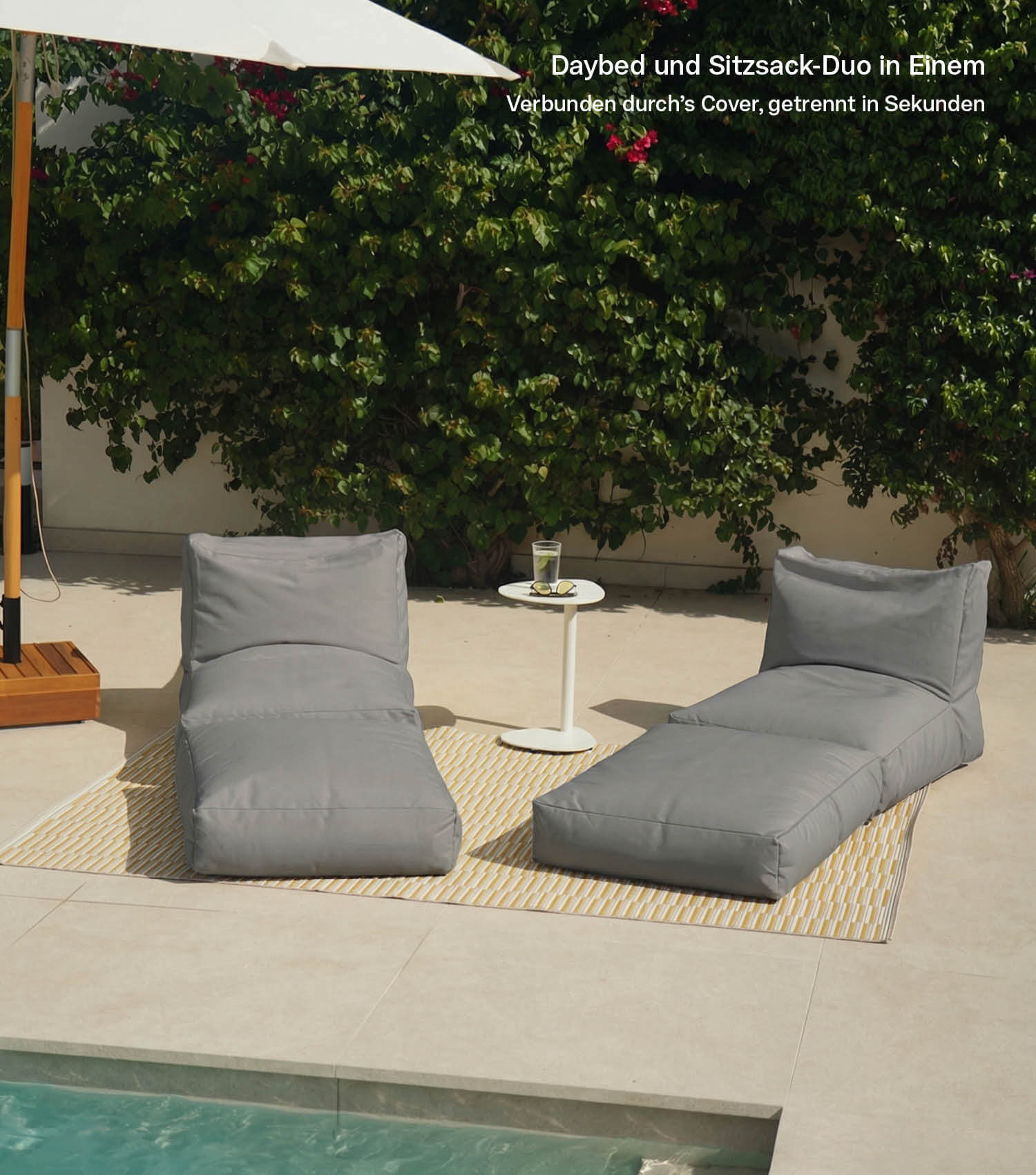 Daybed Outdoor Daybed Gartenliege oder Relaxliege