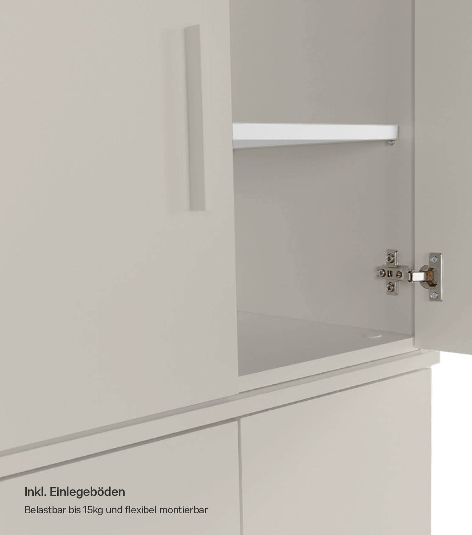 Mehrzweckschrank Hochschrank Schuhschrank Allzweckschrank Flurschrank