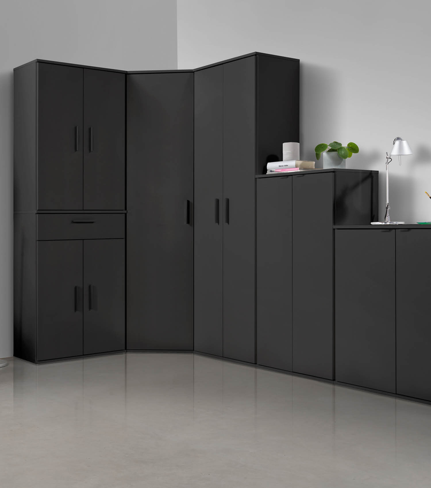 mokebo® 'Der Schlanke' Mehrzweckschrank Aktenschrank Made in DE 