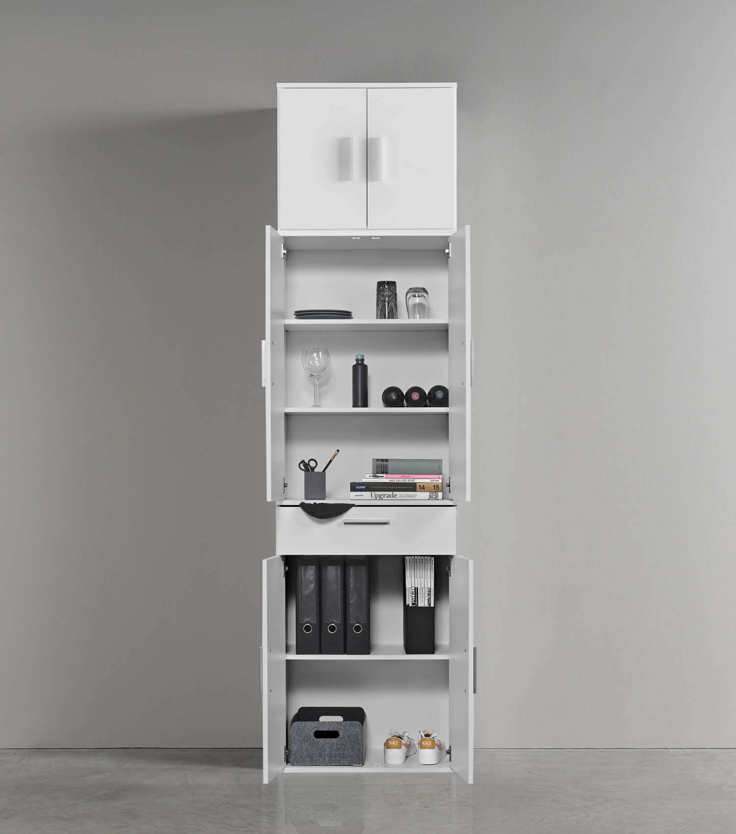Mehrzweckschrank Hochschrank Schuhschrank Allzweckschrank Flurschrank
