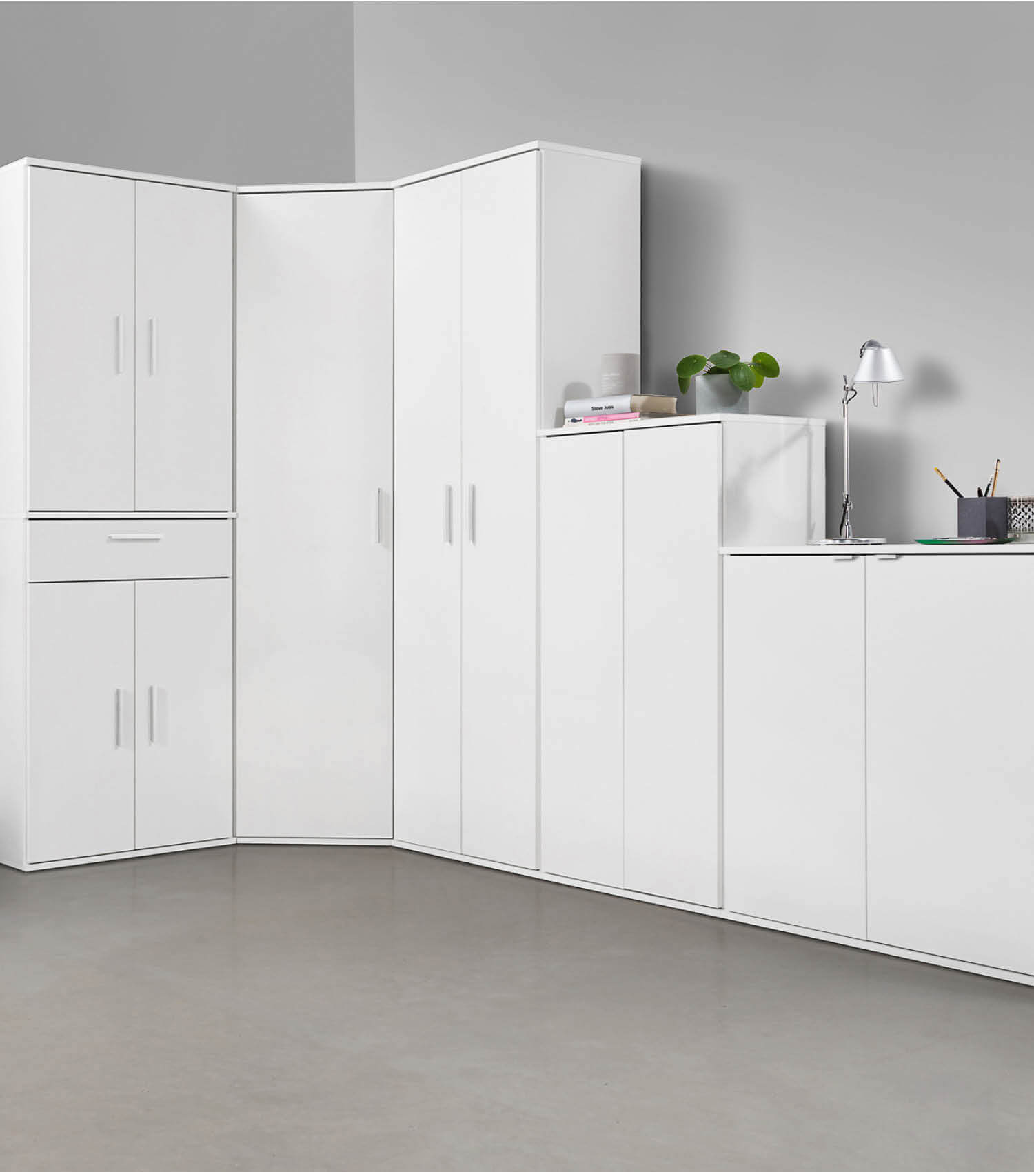 Mehrzweckschrank Set Schrankwand Büroschränke Mehrzweckschränke